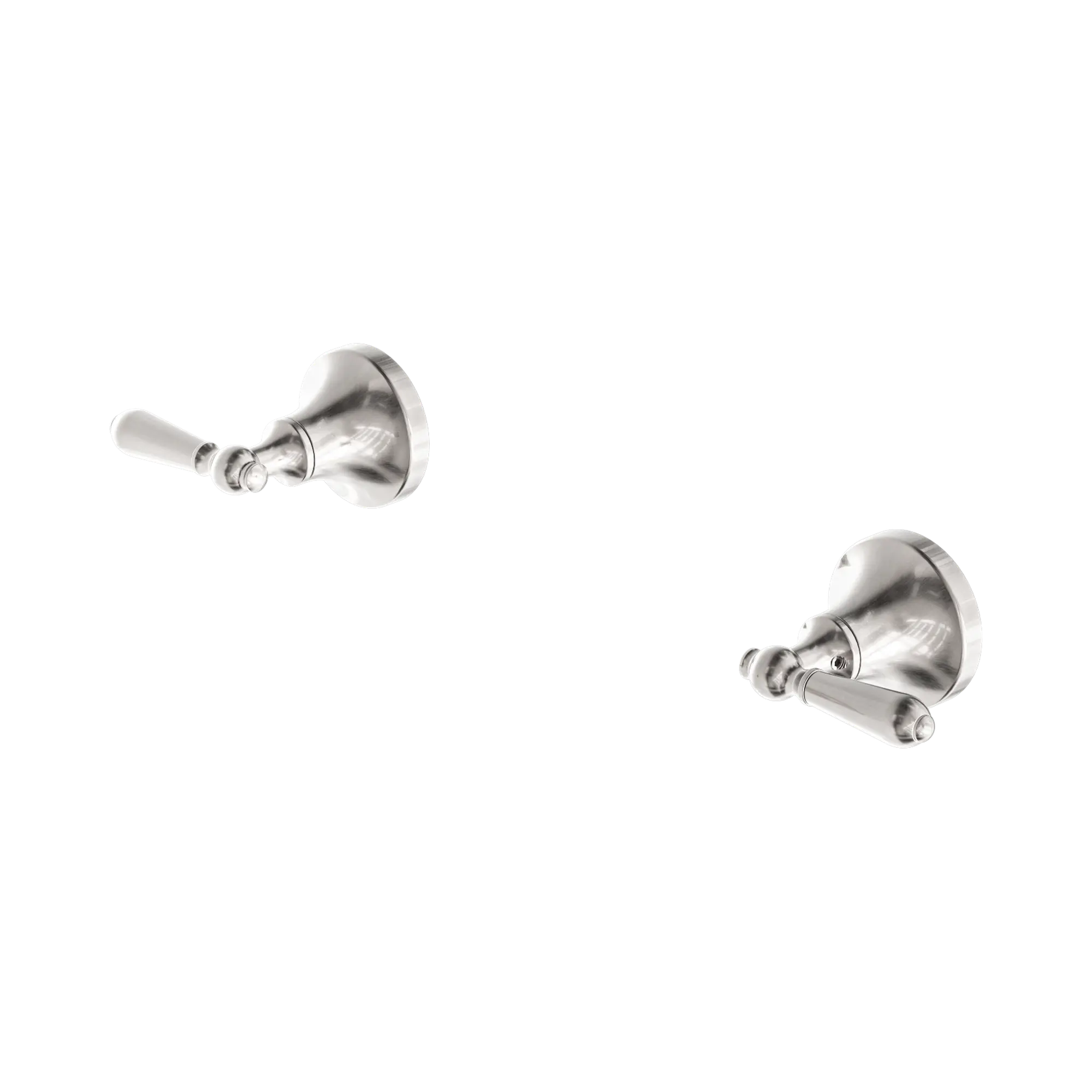 NR692109b02 BN York Wall Top Assemblies With Metal Lever Brushed Nickel image 1