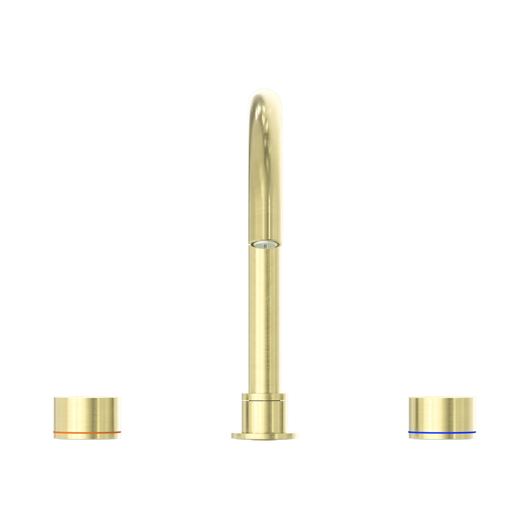 NR211703 BG Kara Bath Set Brushed Gold image 2