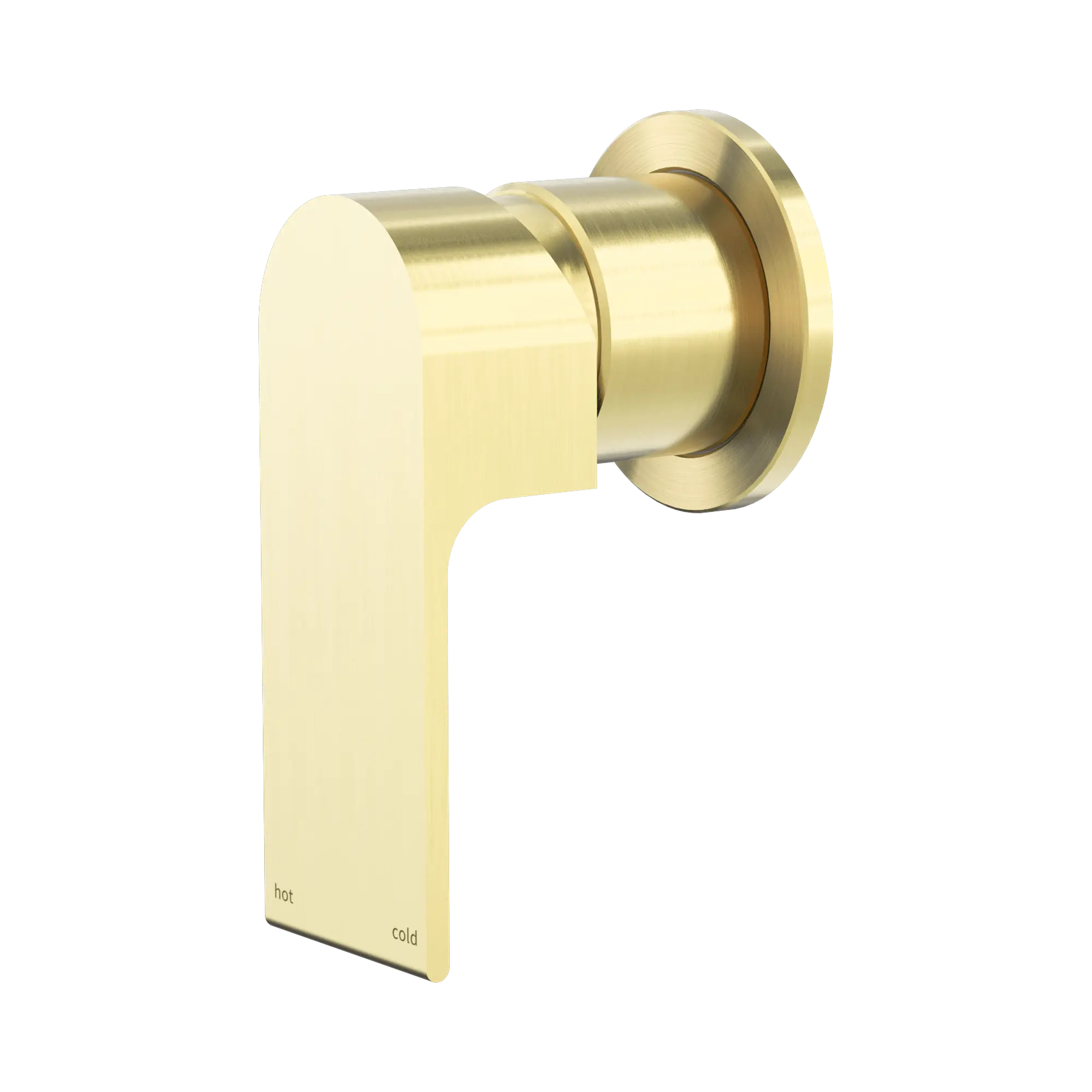 NR321511 HBG Bianca Shower Mixer 60mm Plate Brushed Gold image 1