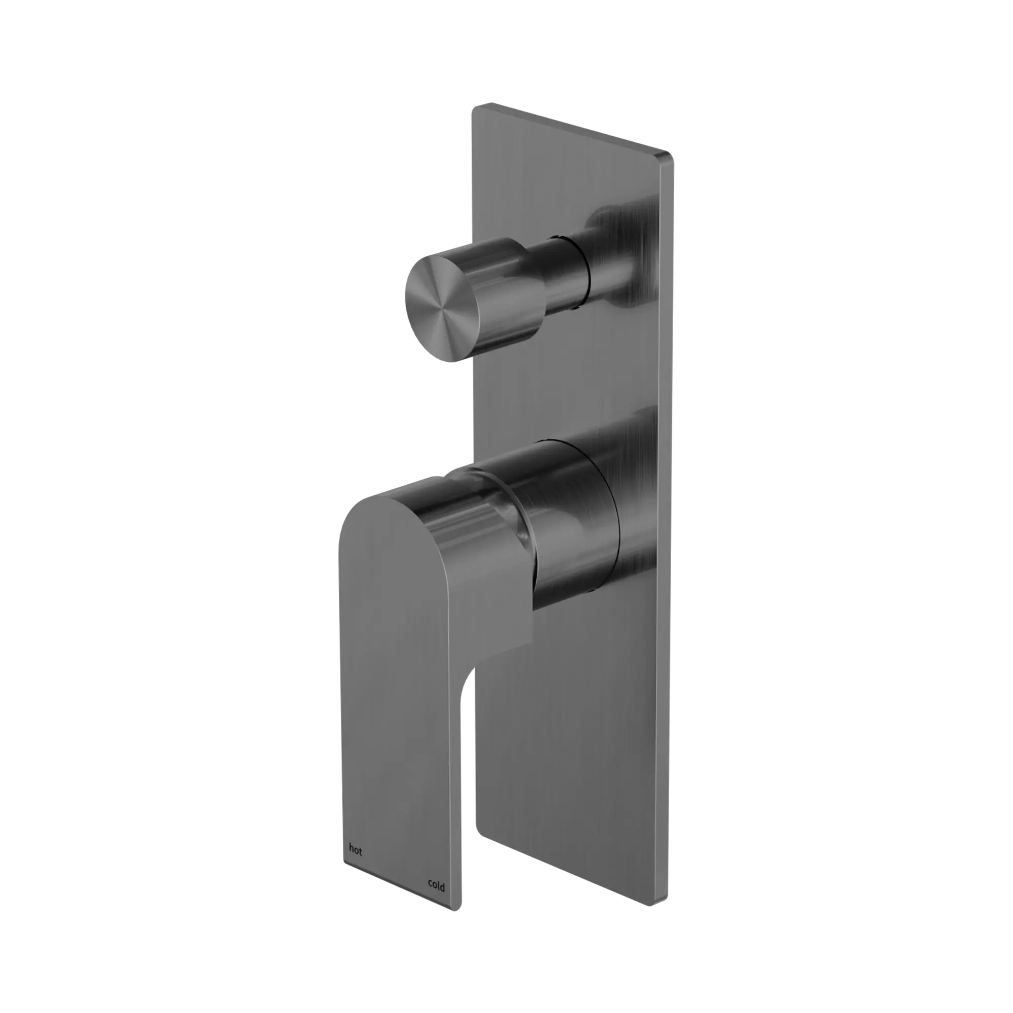 NR321511 AGM Bianca Shower Mixer With Divertor Gun Metal image 1