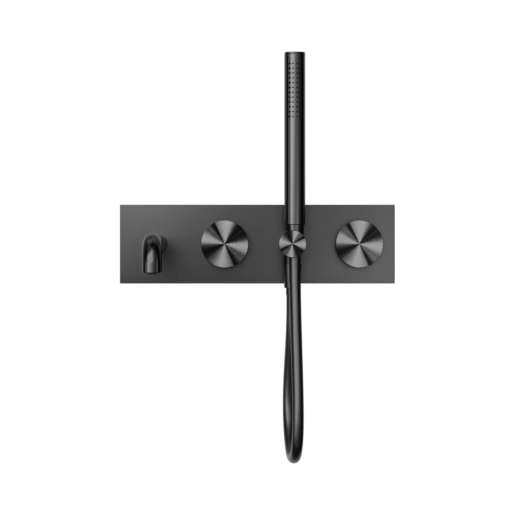 NR252003a230 GR Opal Progressive Shower System With Spout 230mm Graphite image 2