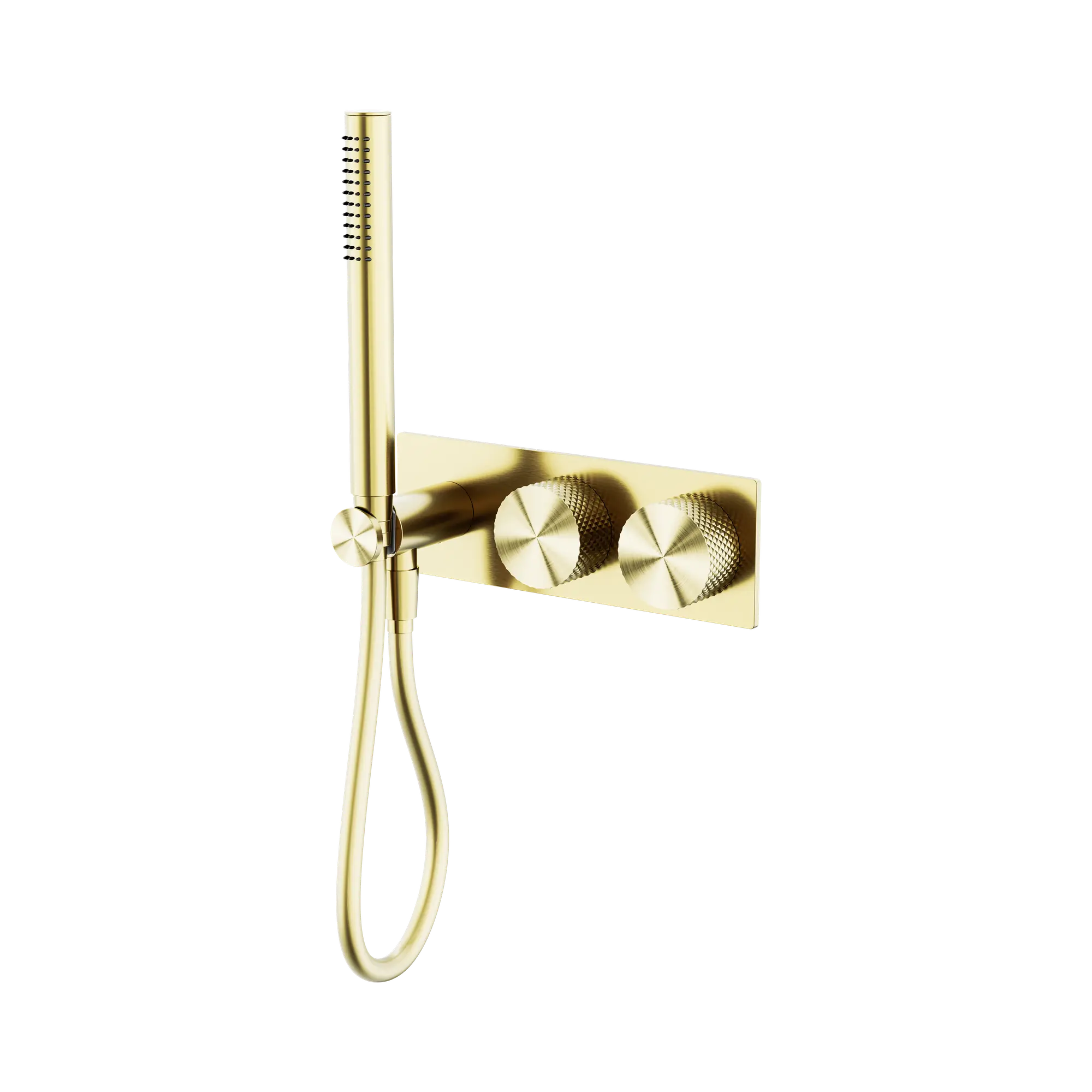 NR252003c BG Opal Progressive Shower System Brushed Gold image 1