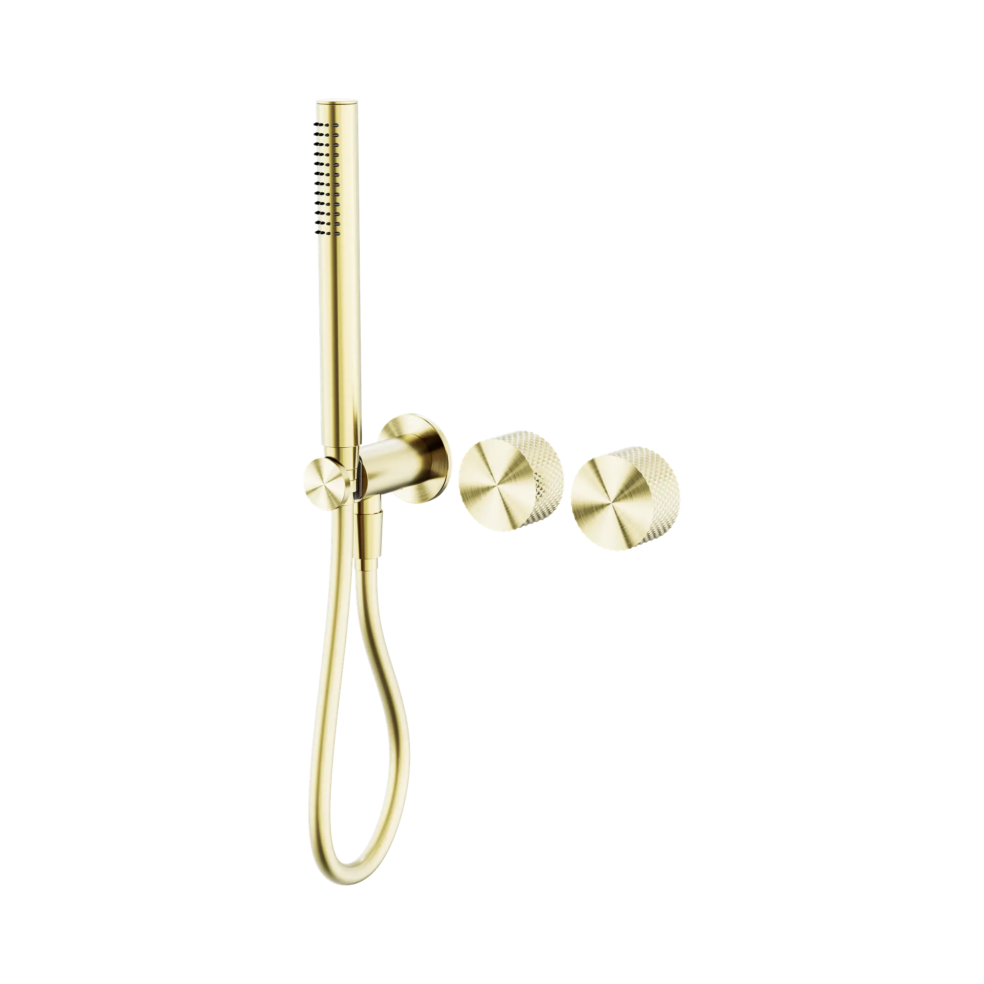 NR252003d BG Opal Progressive Shower System Separate Plate Brushed Gold image 1