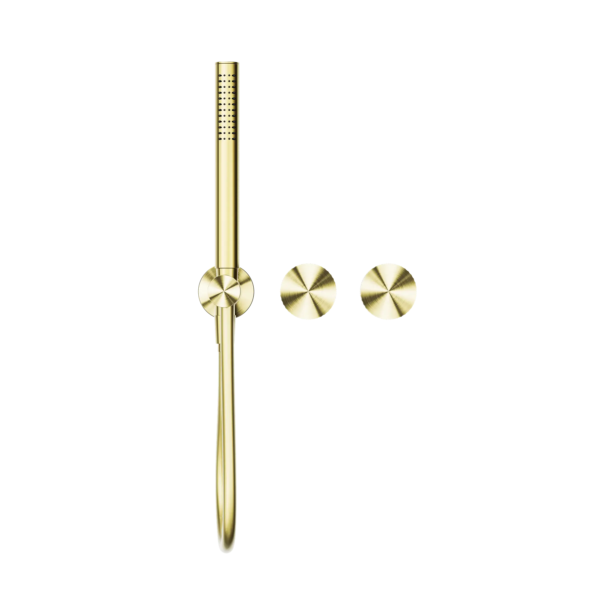 NR252003d BG Opal Progressive Shower System Separate Plate Brushed Gold image 2