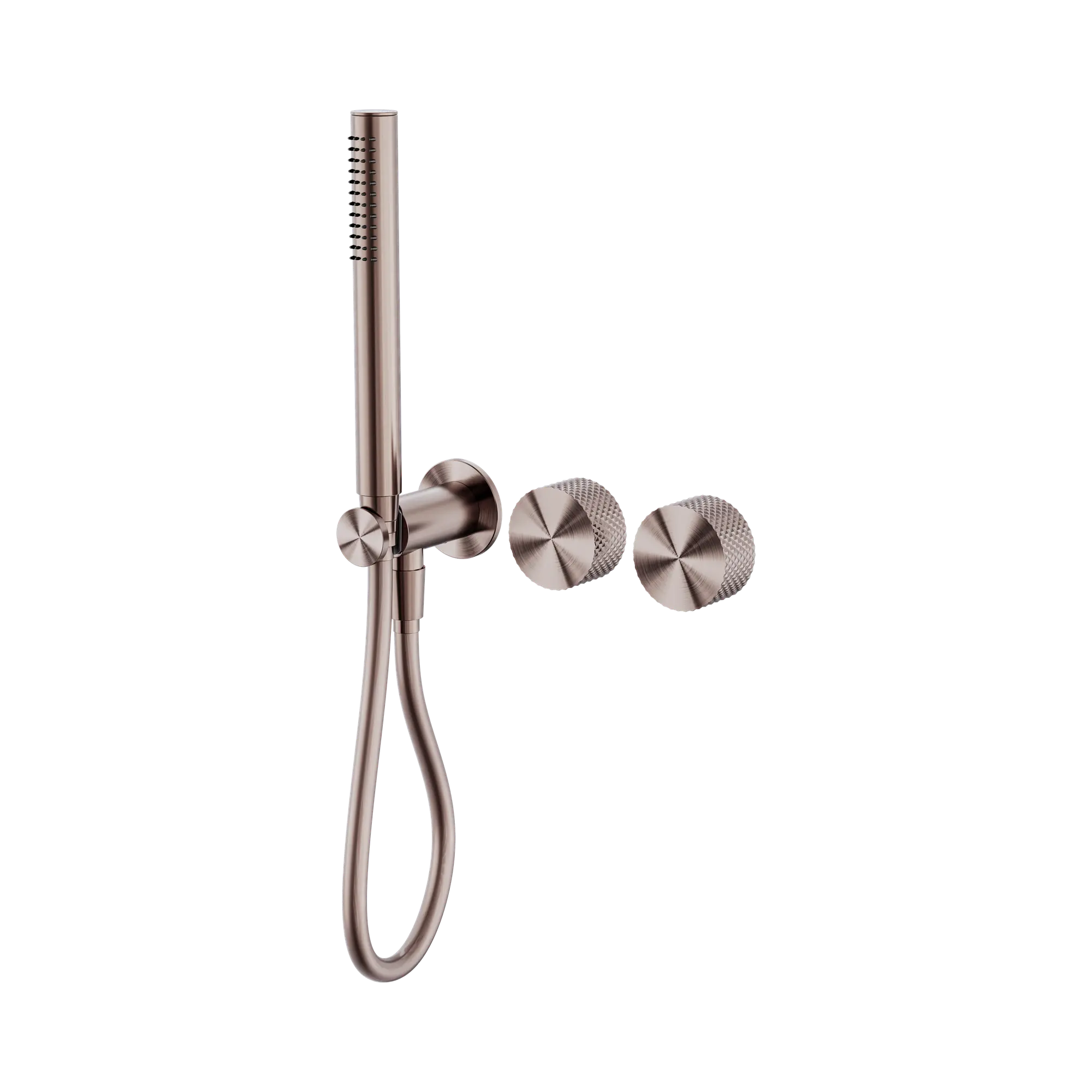 NR252003d BZ Opal Progressive Shower System Separate Plate Brushed Bronze image 1