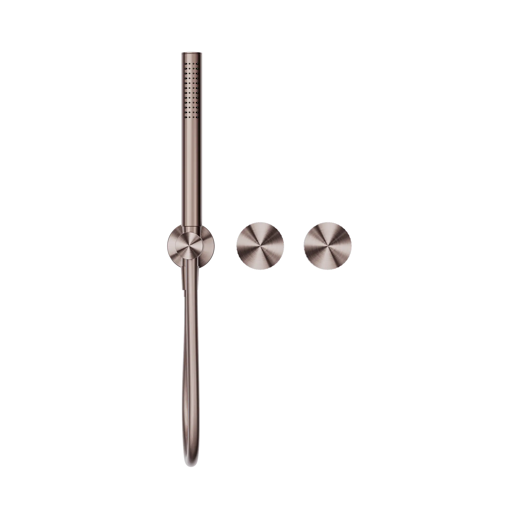 NR252003d BZ Opal Progressive Shower System Separate Plate Brushed Bronze image 2