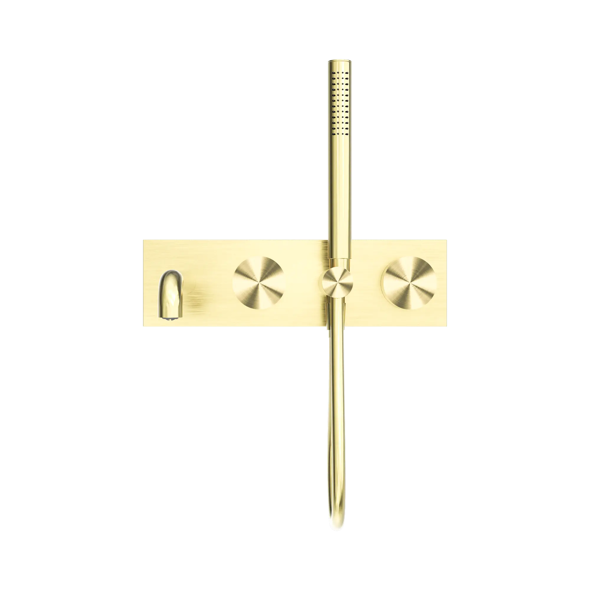 NR271903a250 BG Kara Progressive Shower System With Spout 250mm Brushed Gold image 3