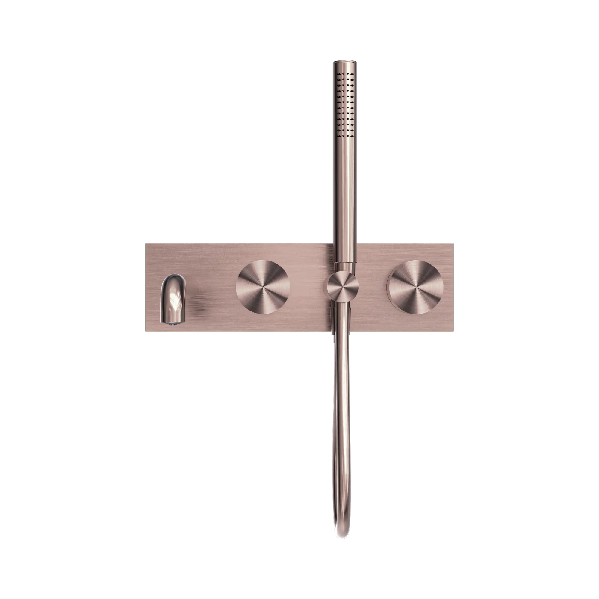 NR271903a250 BZ Kara Progressive Shower System With Spout 250mm Brushed Bronze image 3