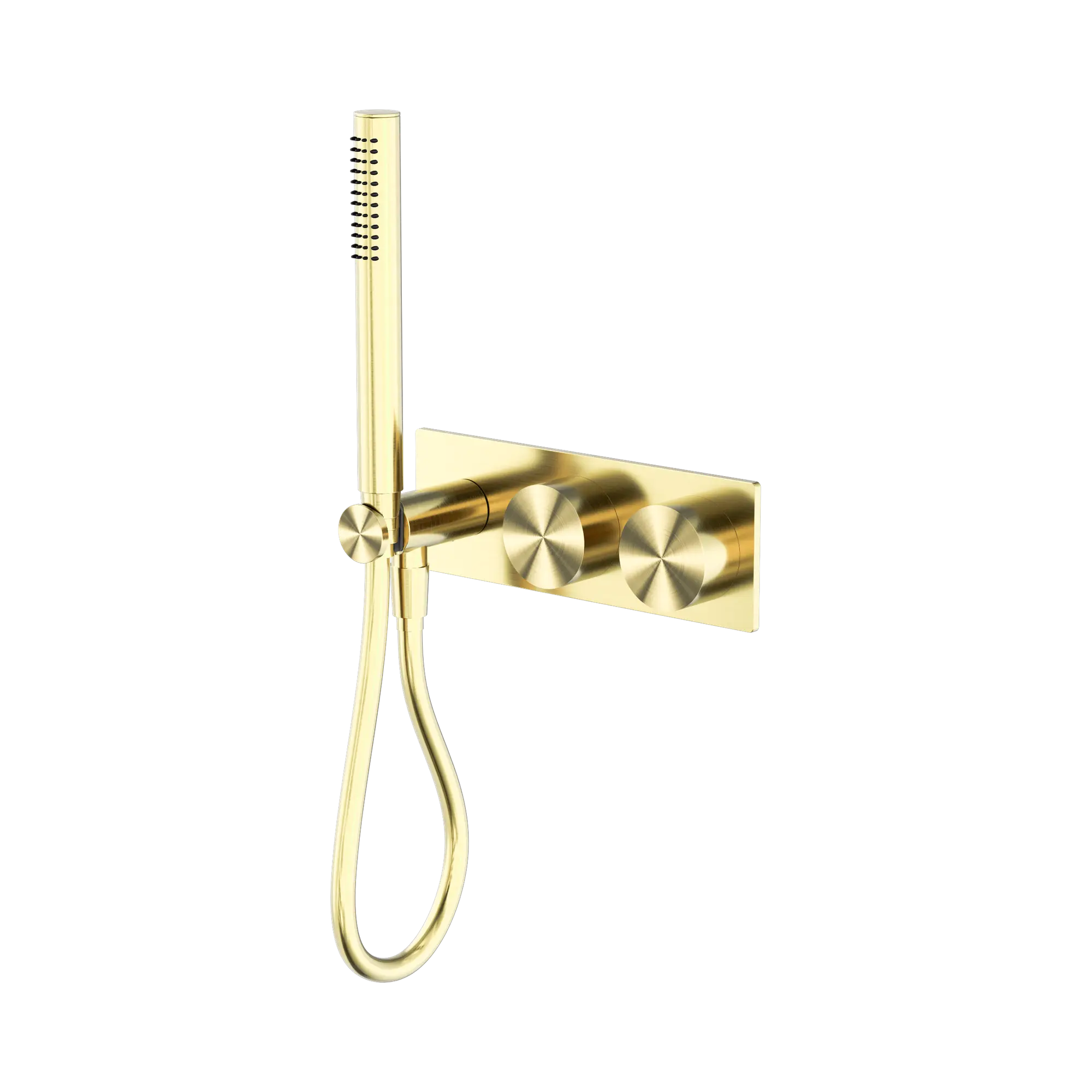 NR271903c BG Kara Progressive Shower System Brushed Gold image 1