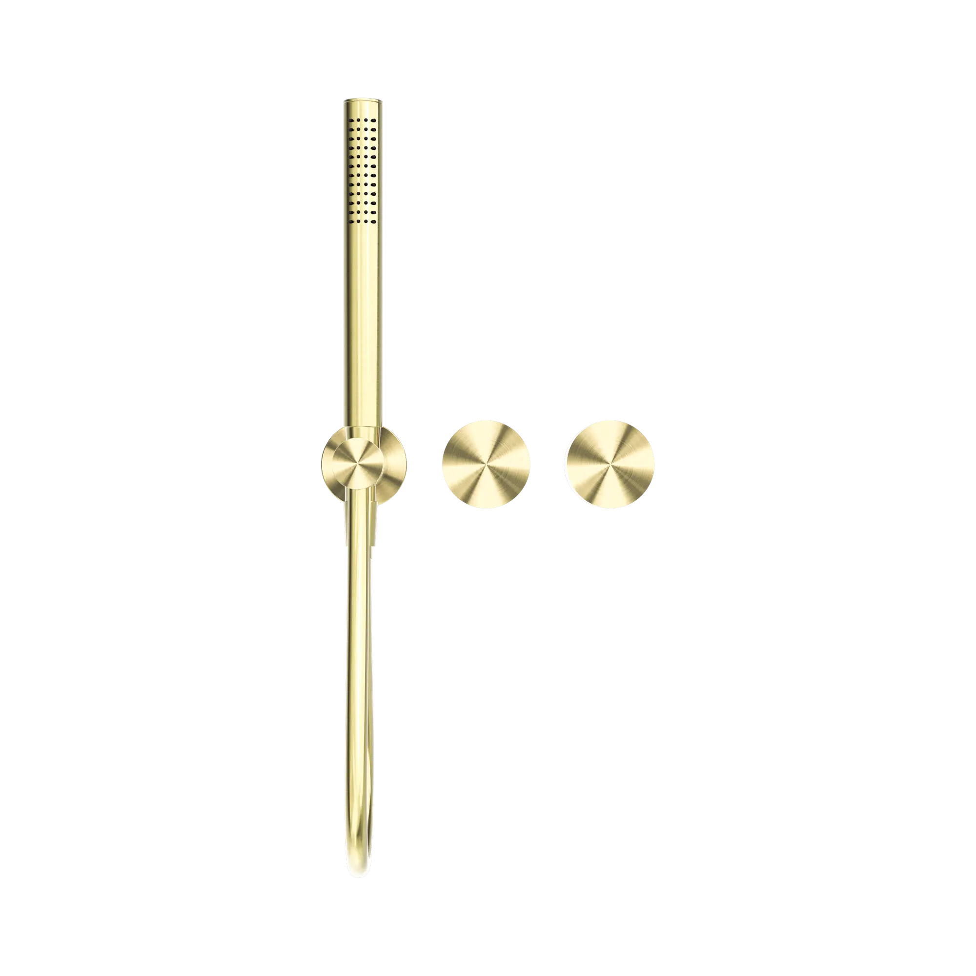 NR271903d BG Kara Progressive Shower System Separate Plate Brushed Gold image 3