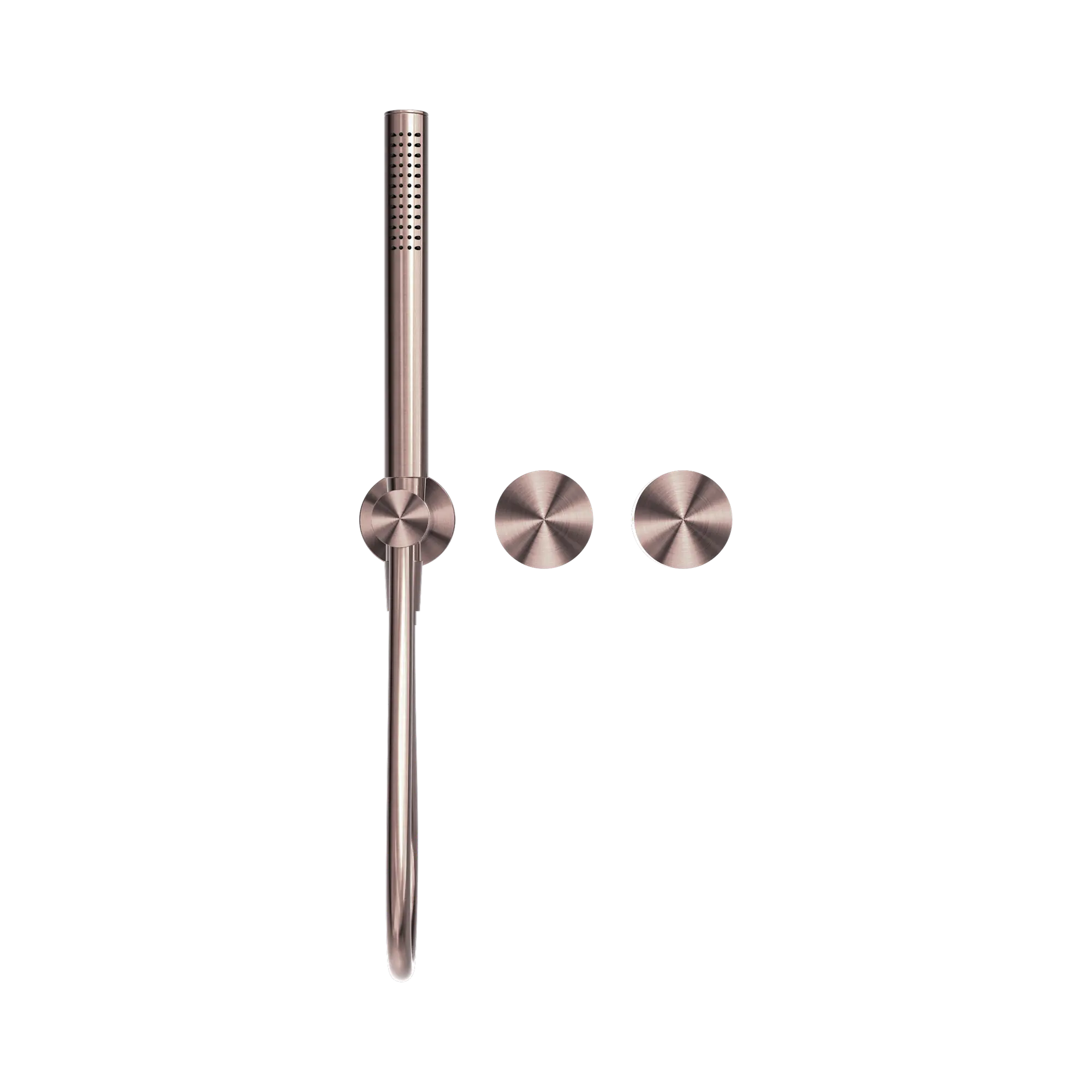 NR271903d BZ Kara Progressive Shower System Separate Plate Brushed Bronze image 3