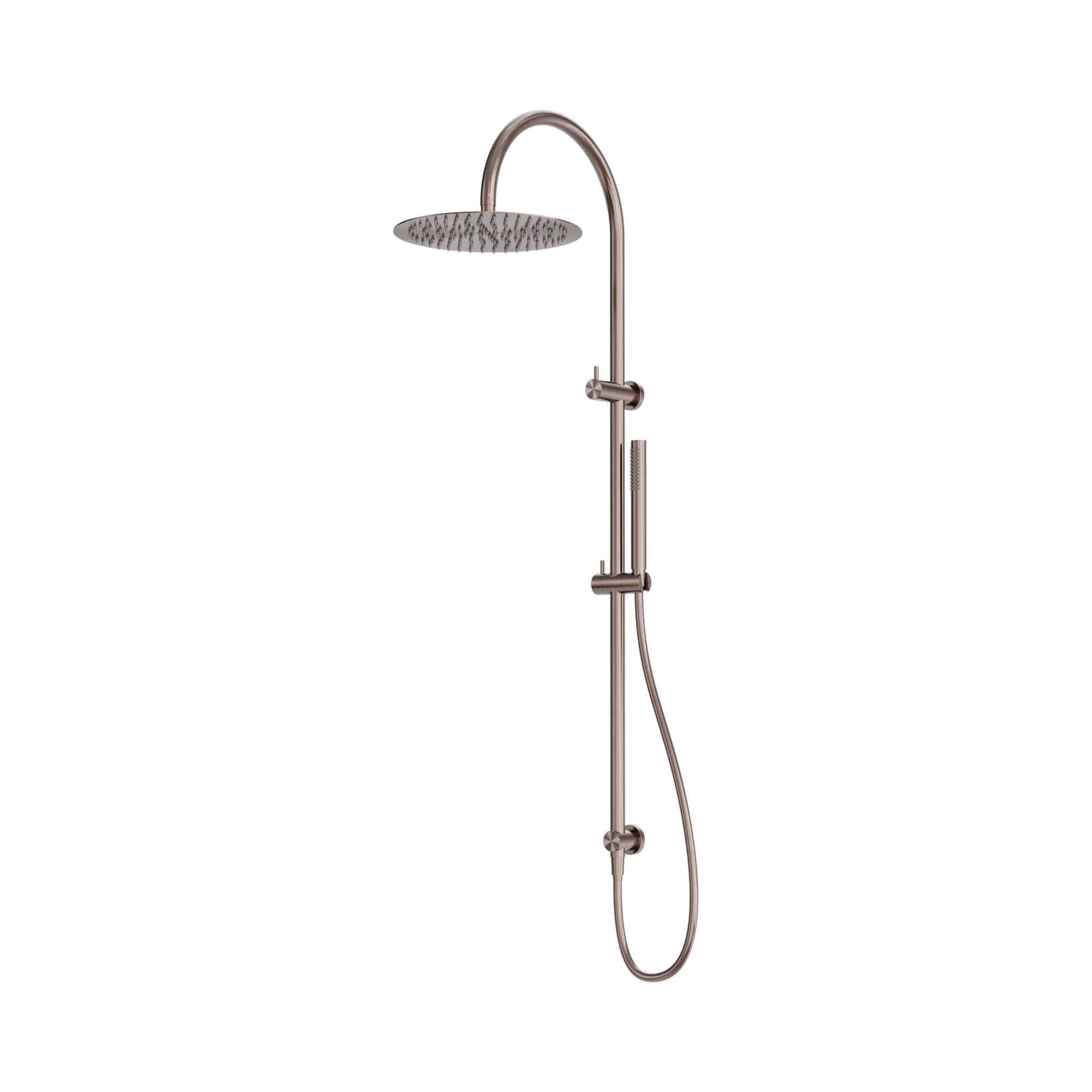 NR162205c02 BZ Zen SS316 L Twin Shower Brushed Bronze image 1