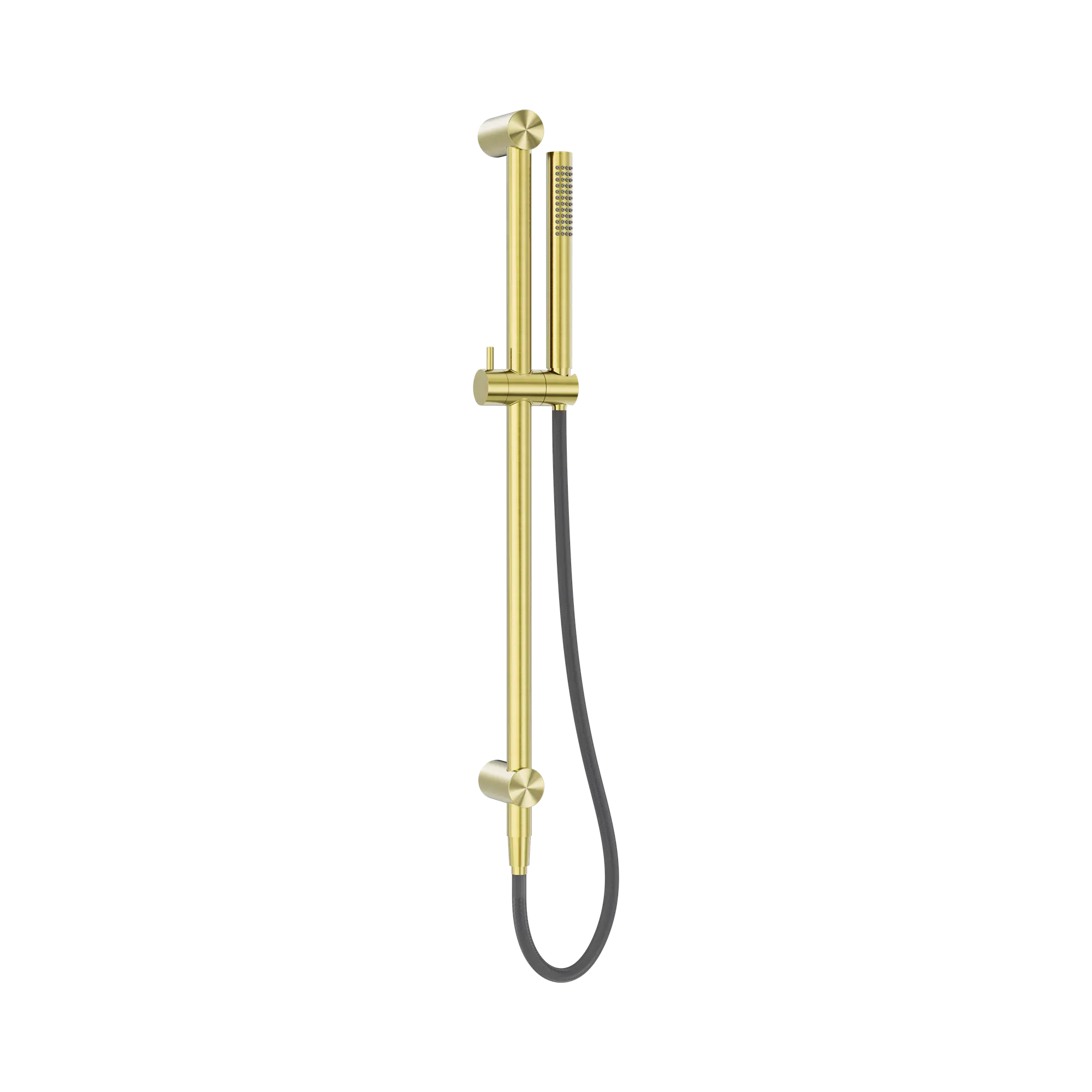 NR162205b01 BG Zen SS316 L Shower Rail With Outdoor Shower Hose Brushed Gold image 1