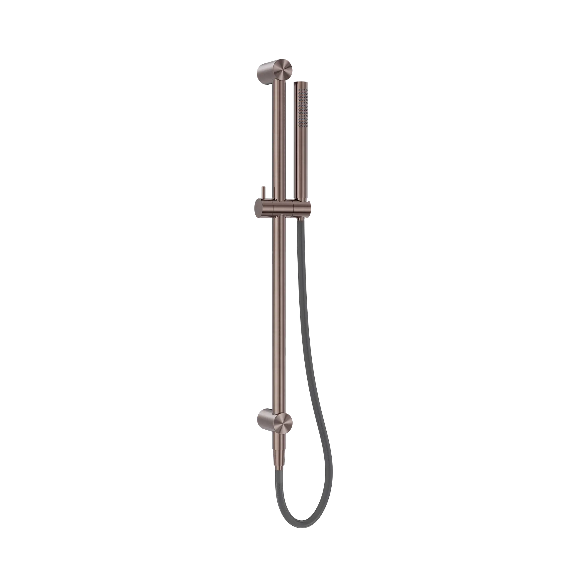 NR162205b01 BZ Zen SS316 L Shower Rail With Outdoor Shower Hose Brushed Bronze image 1
