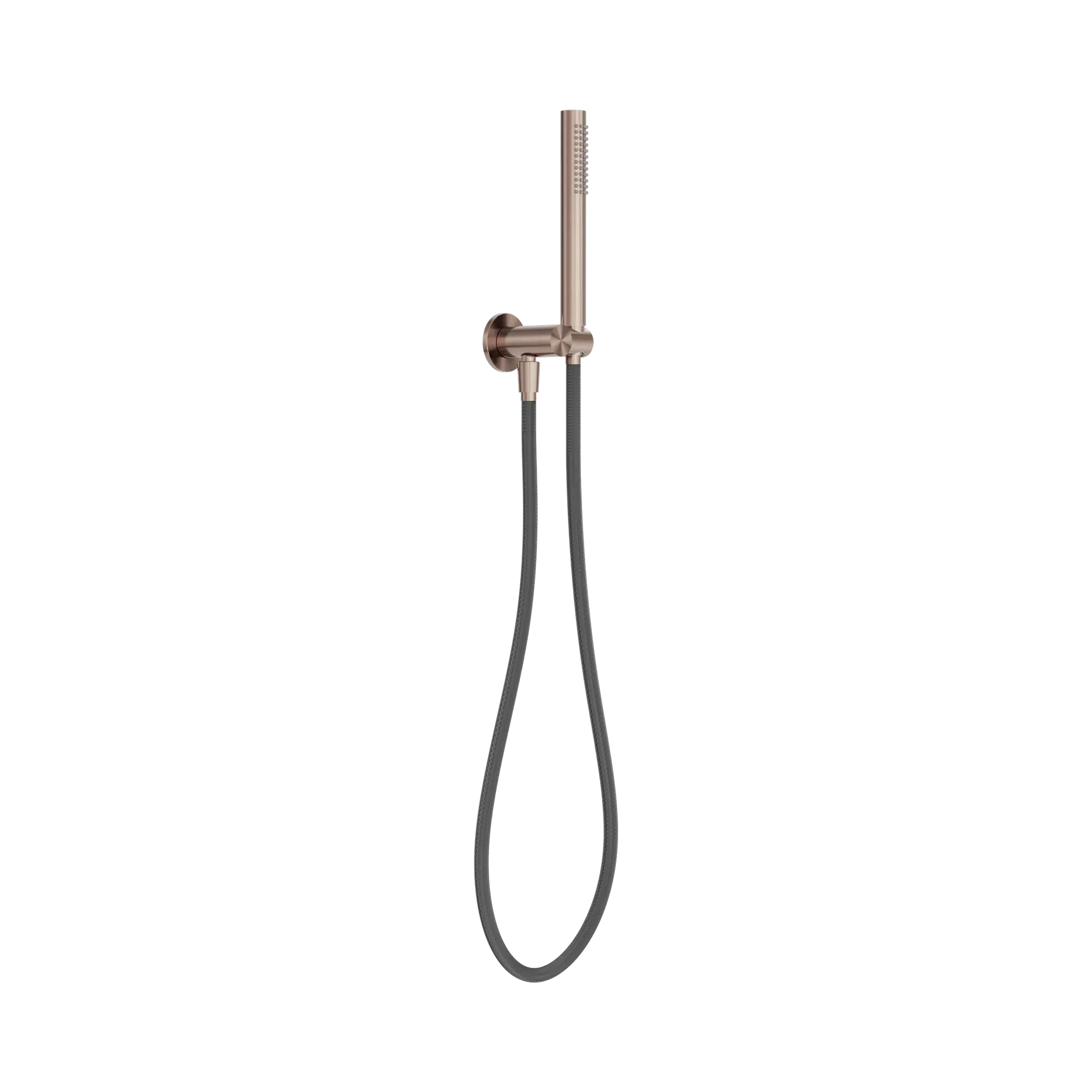 NR162205d01 BZ Zen SS316 L Shower On Bracket With Outdoor Shower Hose Brushed Bronze image 1