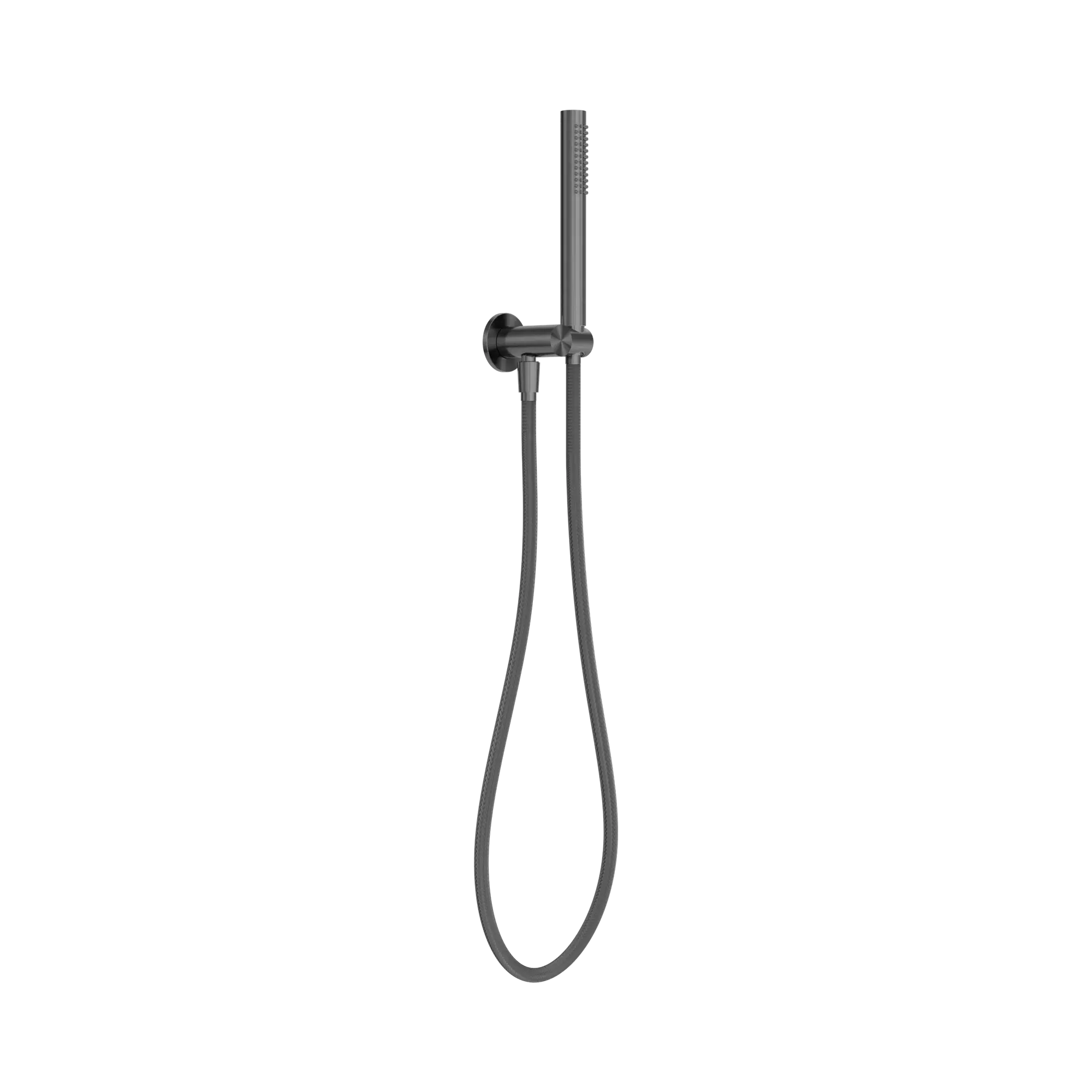NR162205d01 GR Zen SS316 L Shower On Bracket With Outdoor Shower Hose Graphite image 1