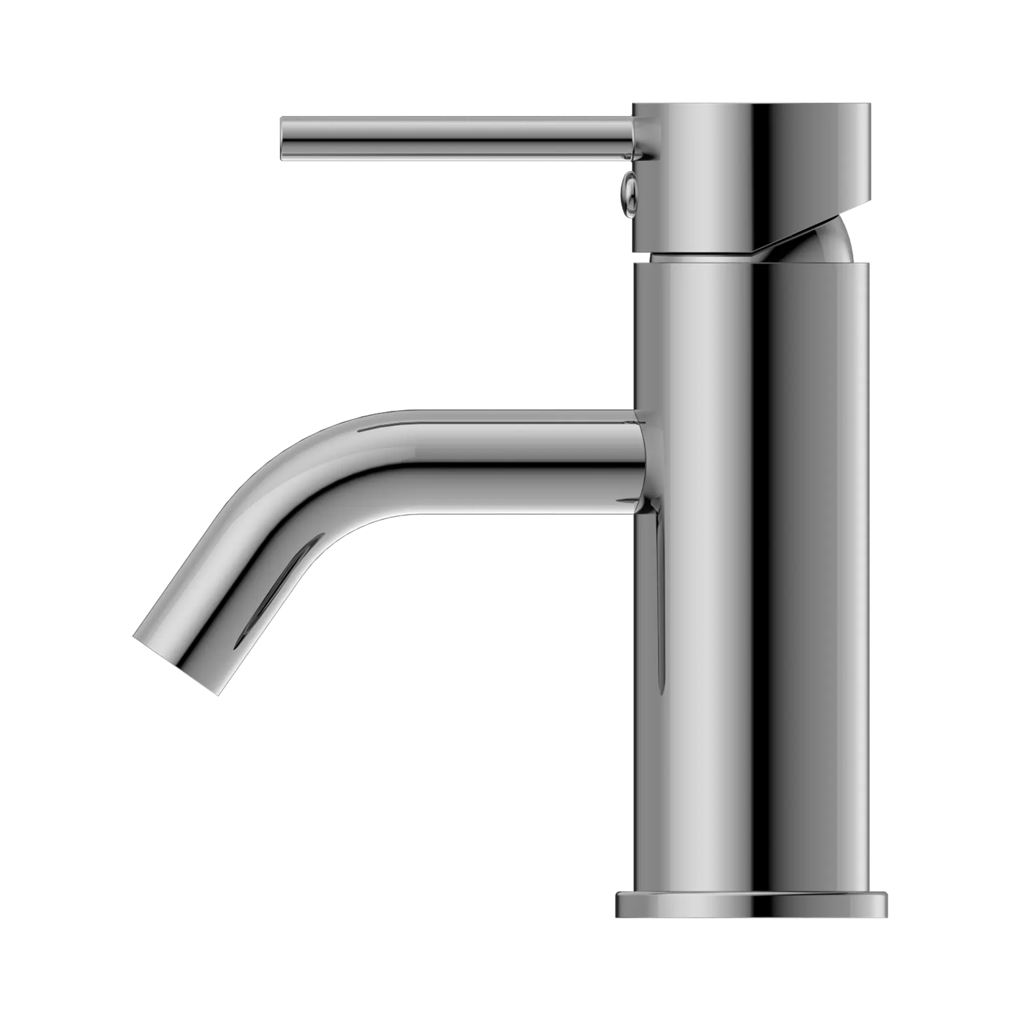 NR250802a CH Dolce Basin Mixer Stylish Spout Chrome image 2