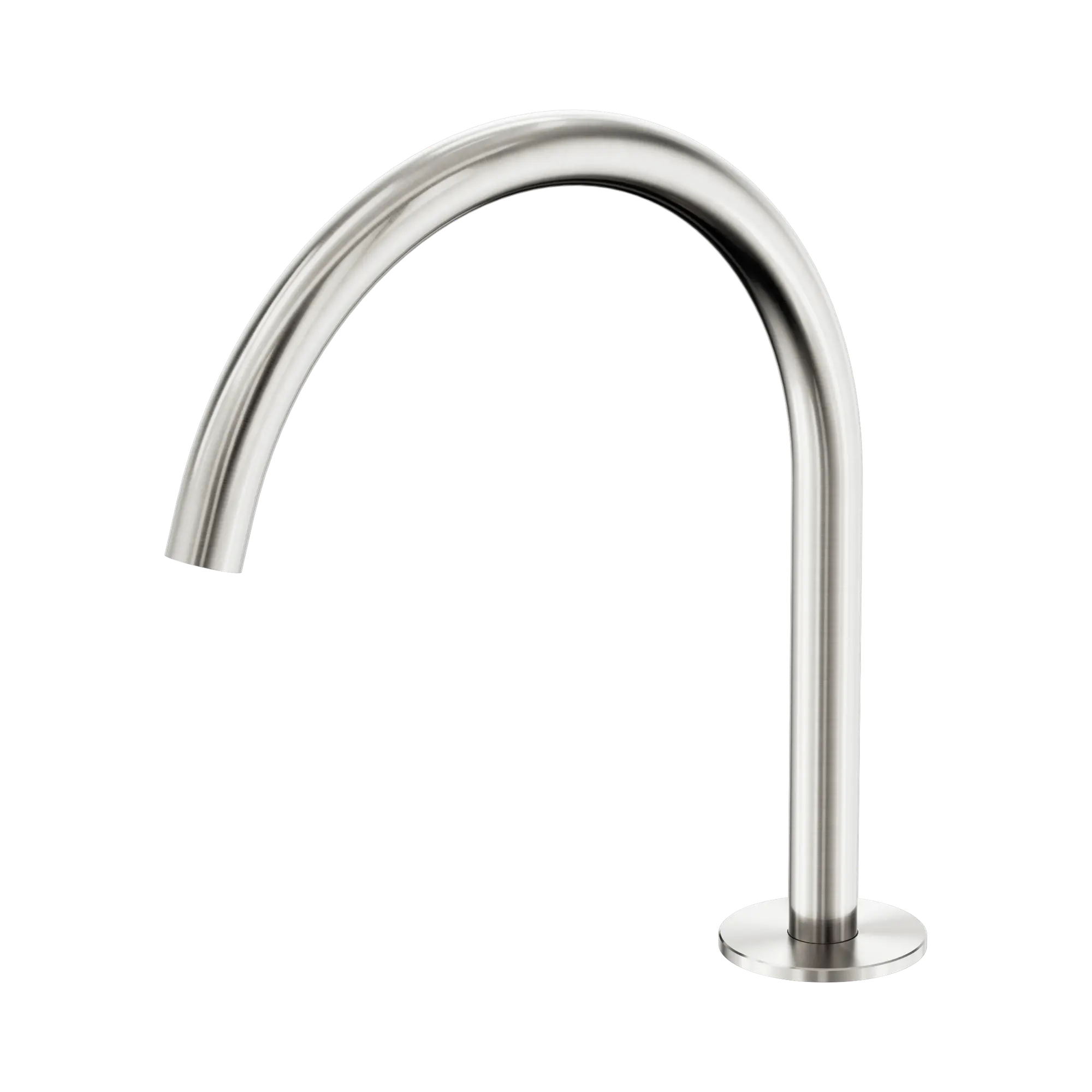 24 C002 BN Serenity Bath Kitchen Arc Spout Brushed Nickel image 1