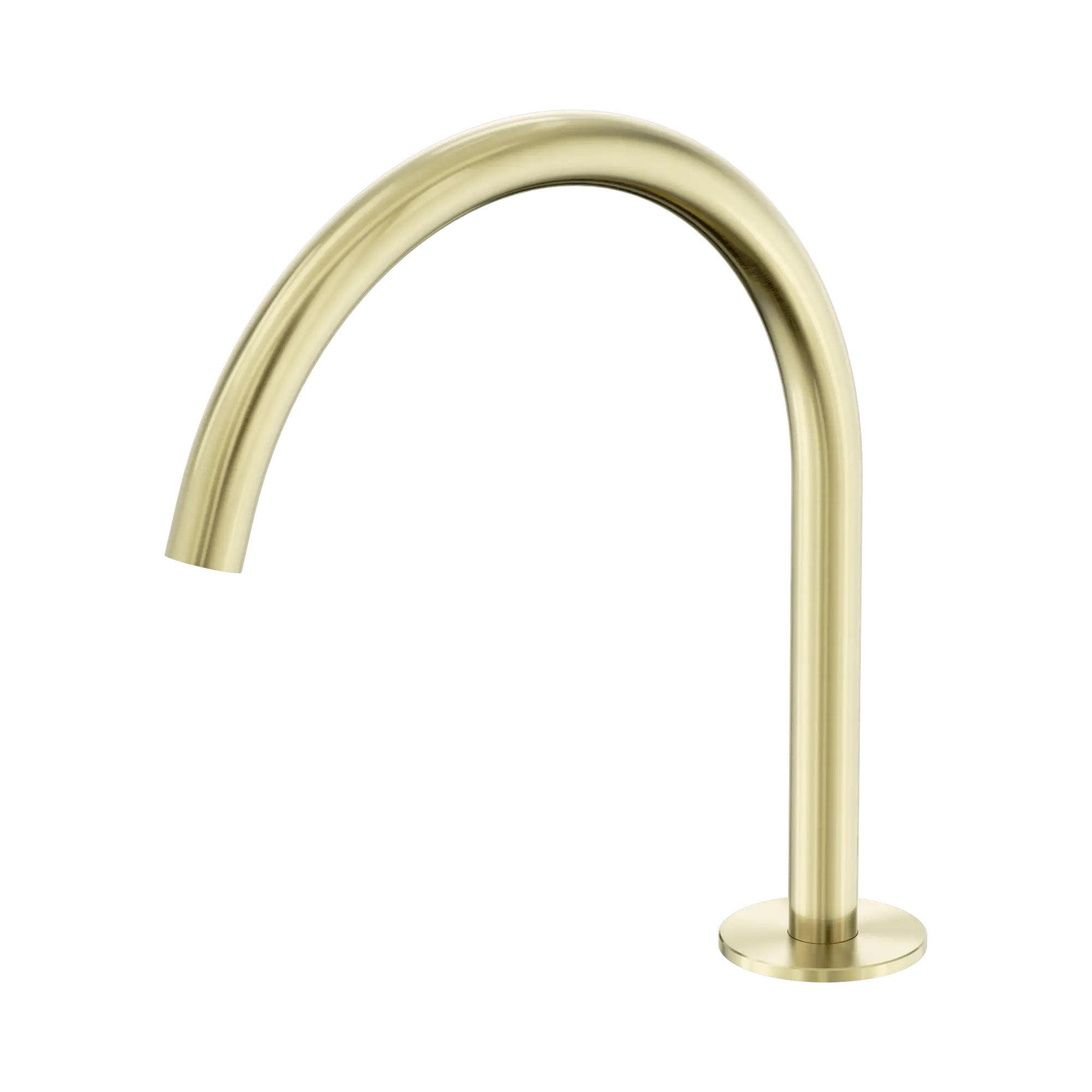 24 C002 BG Serenity Bath Kitchen Arc Spout Brushed Gold image 1