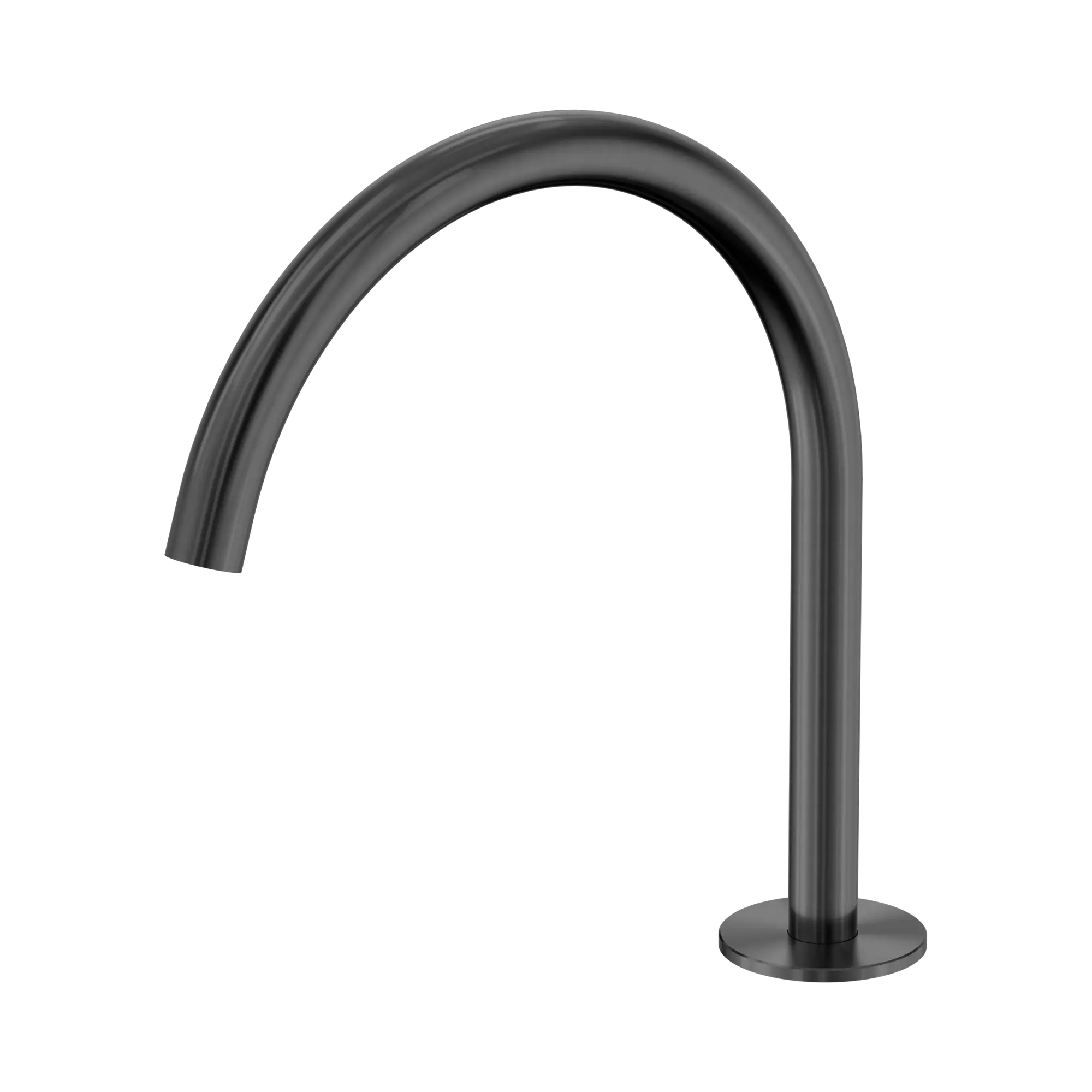 24 C002 GM Serenity Bath Kitchen Arc Spout Gun Metal image 1