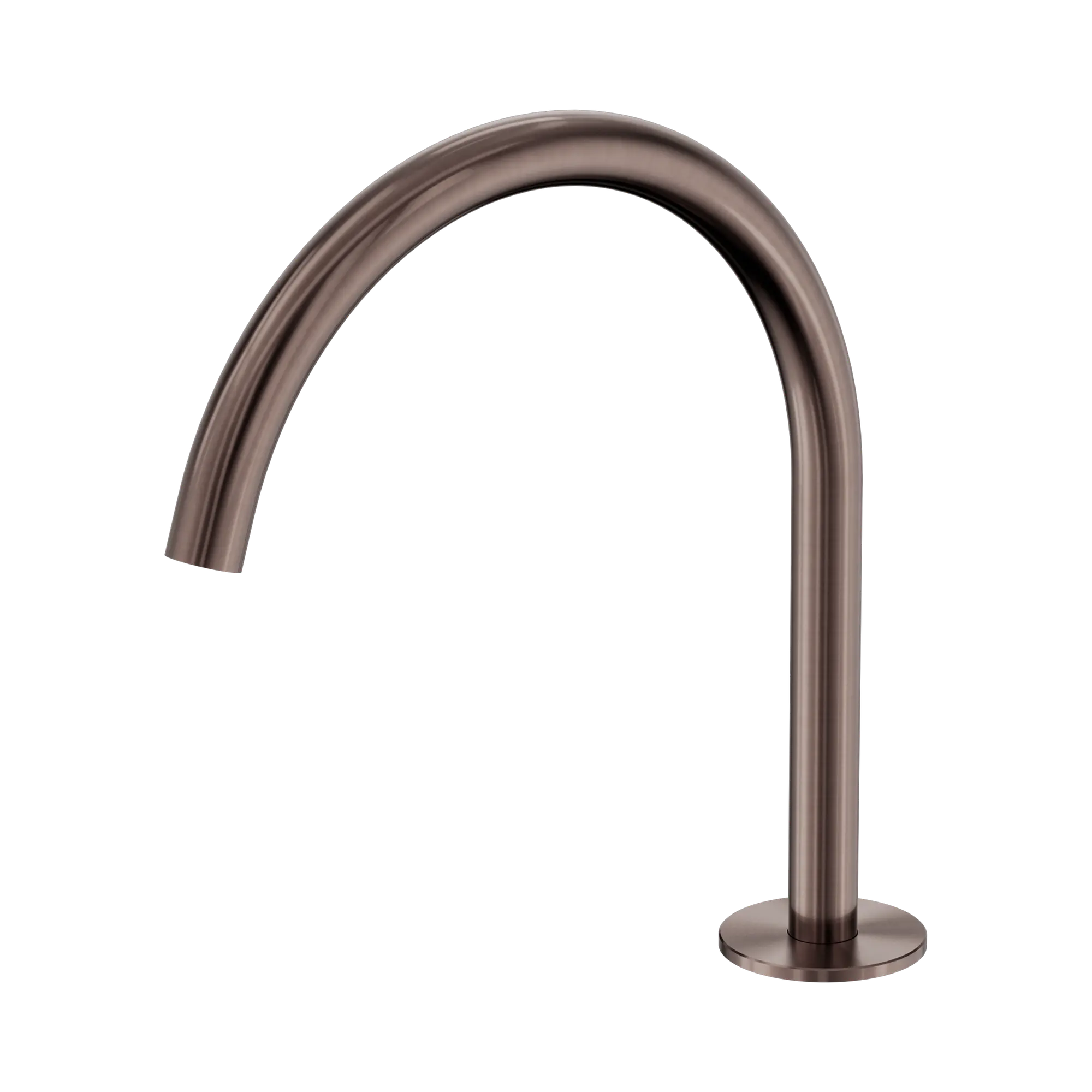 24 C002 BZ Serenity Bath Kitchen Arc Spout Brushed Bronze image 1