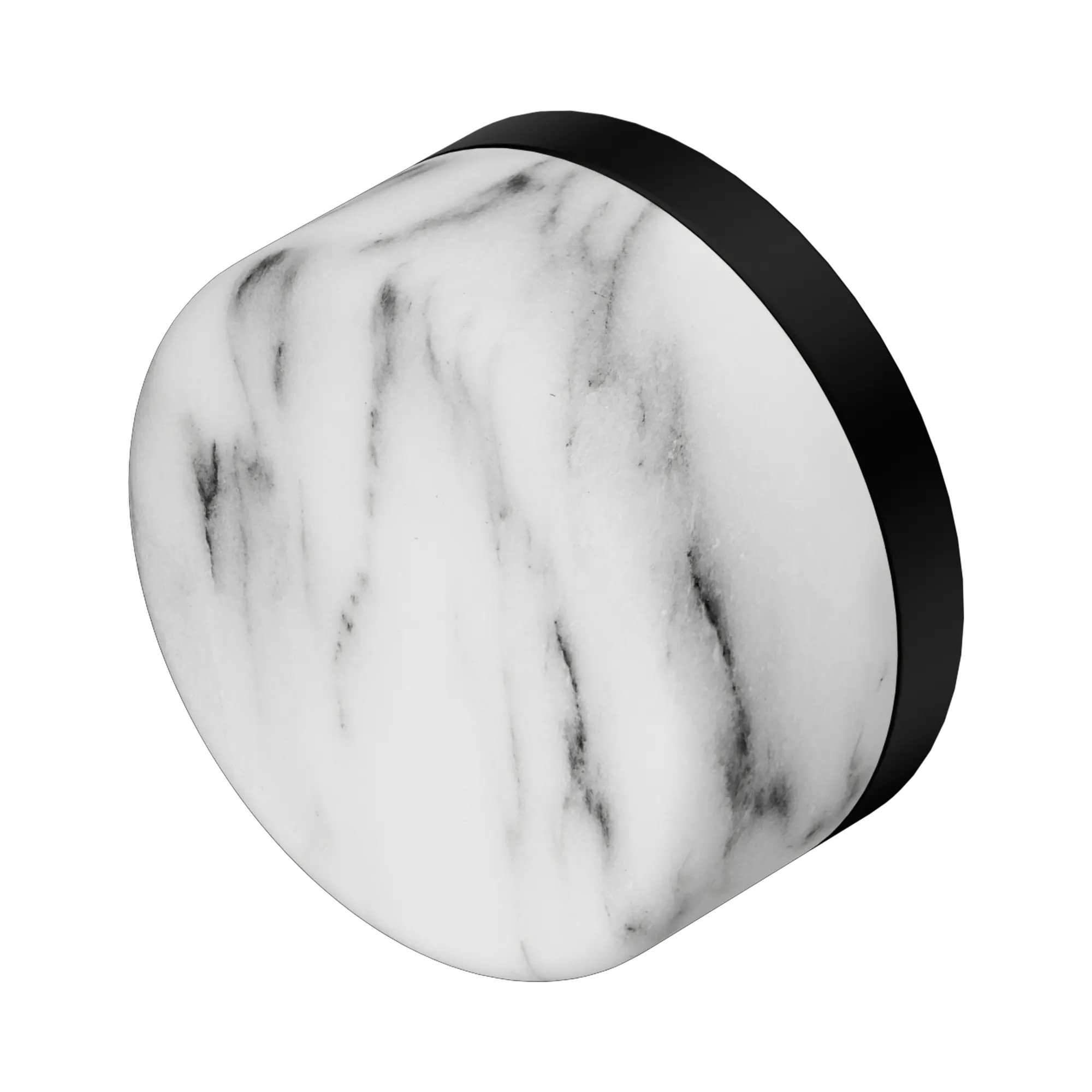 24 C009 MB Serenity Arabescato Corchia Handle Matte Black image 1