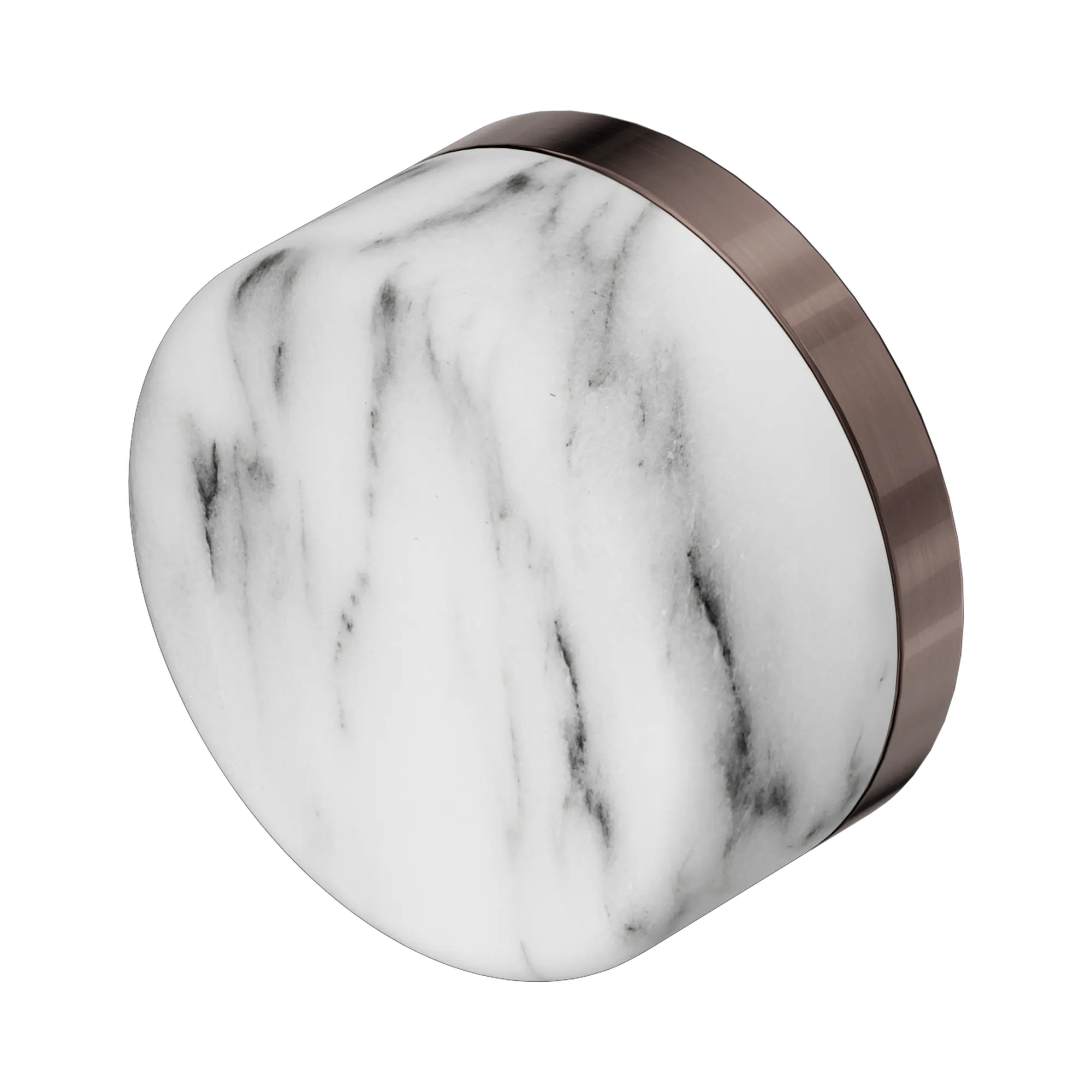 24 C009 BZ Serenity Arabescato Corchia Handle Brushed Bronze image 1