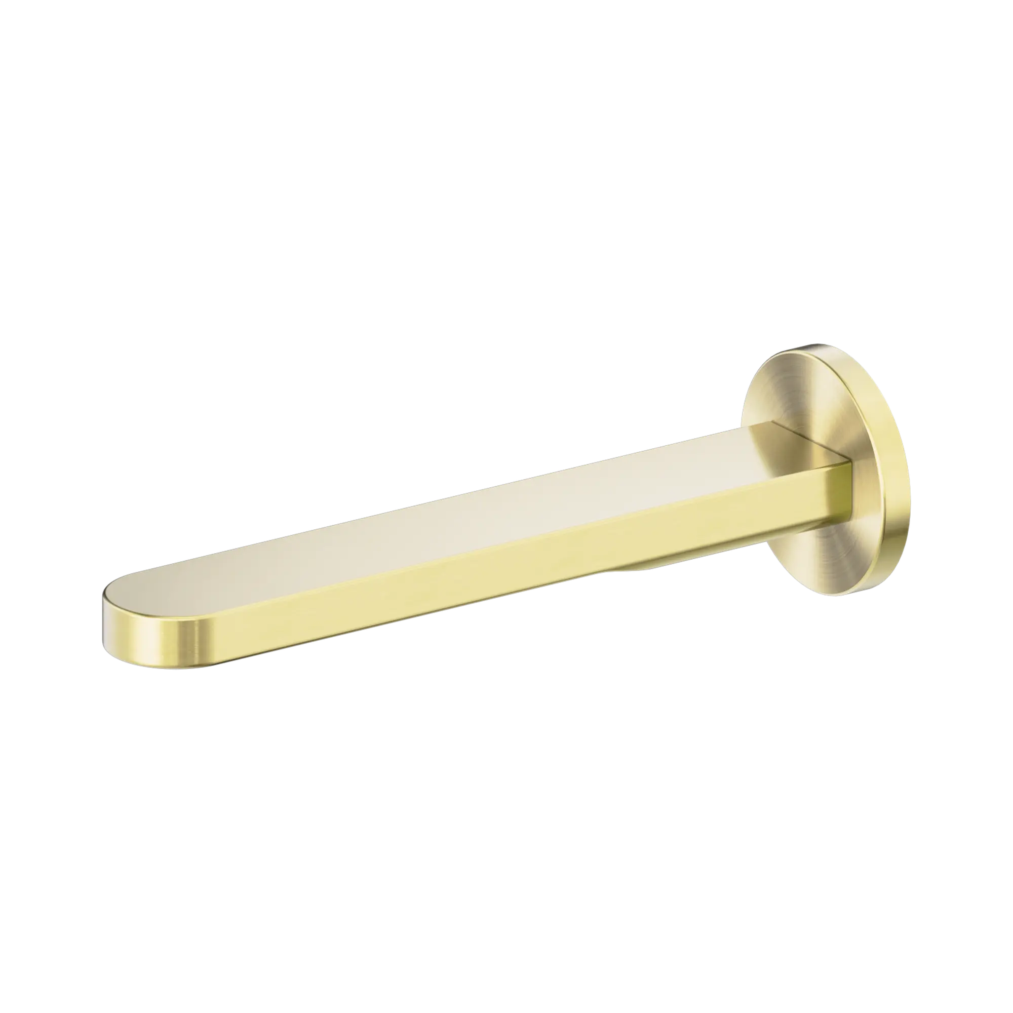 NR172203 BG Pure SS316 L Round Bath Spout Only Brushed Gold image 1