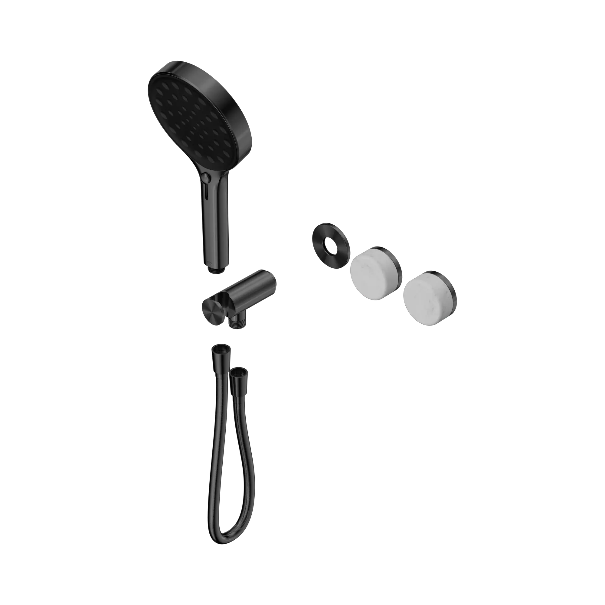 24 E097 GM Serenity Progressive Shower System With Carrara Handle And Serenity Hand Shower Trim Kit Only Gun Metal image 1