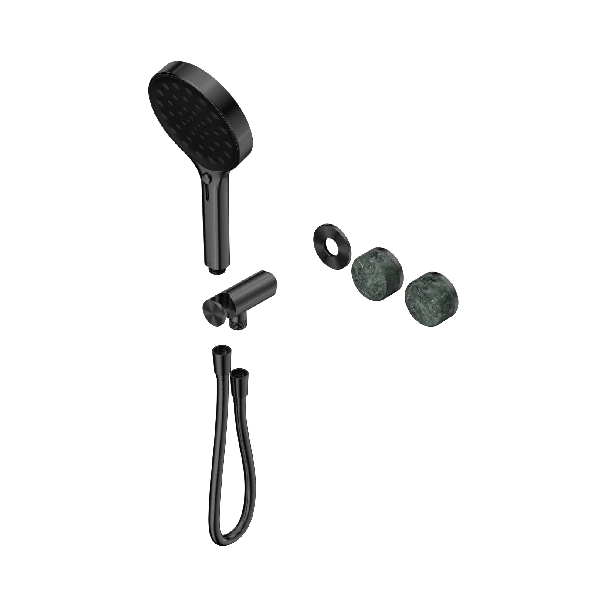 24 E098 GM Serenity Progressive Shower System With Verde Alpi Handle And Serenity Hand Shower Trim Kit Only Gun Metal image 1