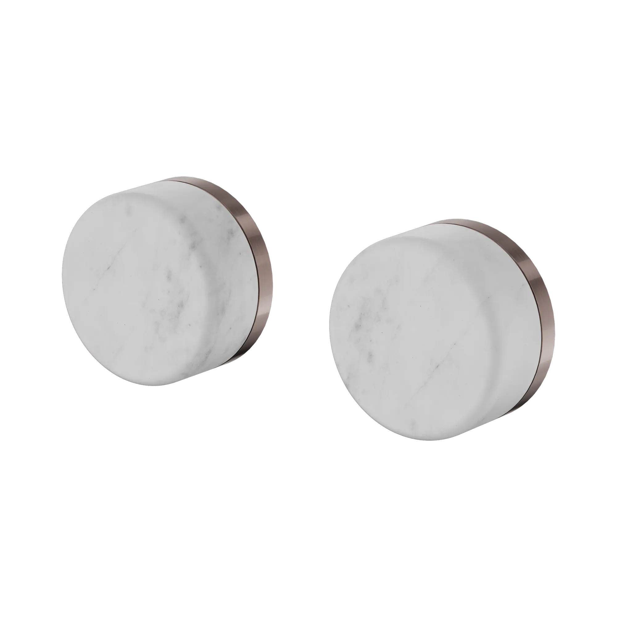 24 D005 BZ Serenity Wall Top Assembly With Carrara Handle Brushed Bronze image 1