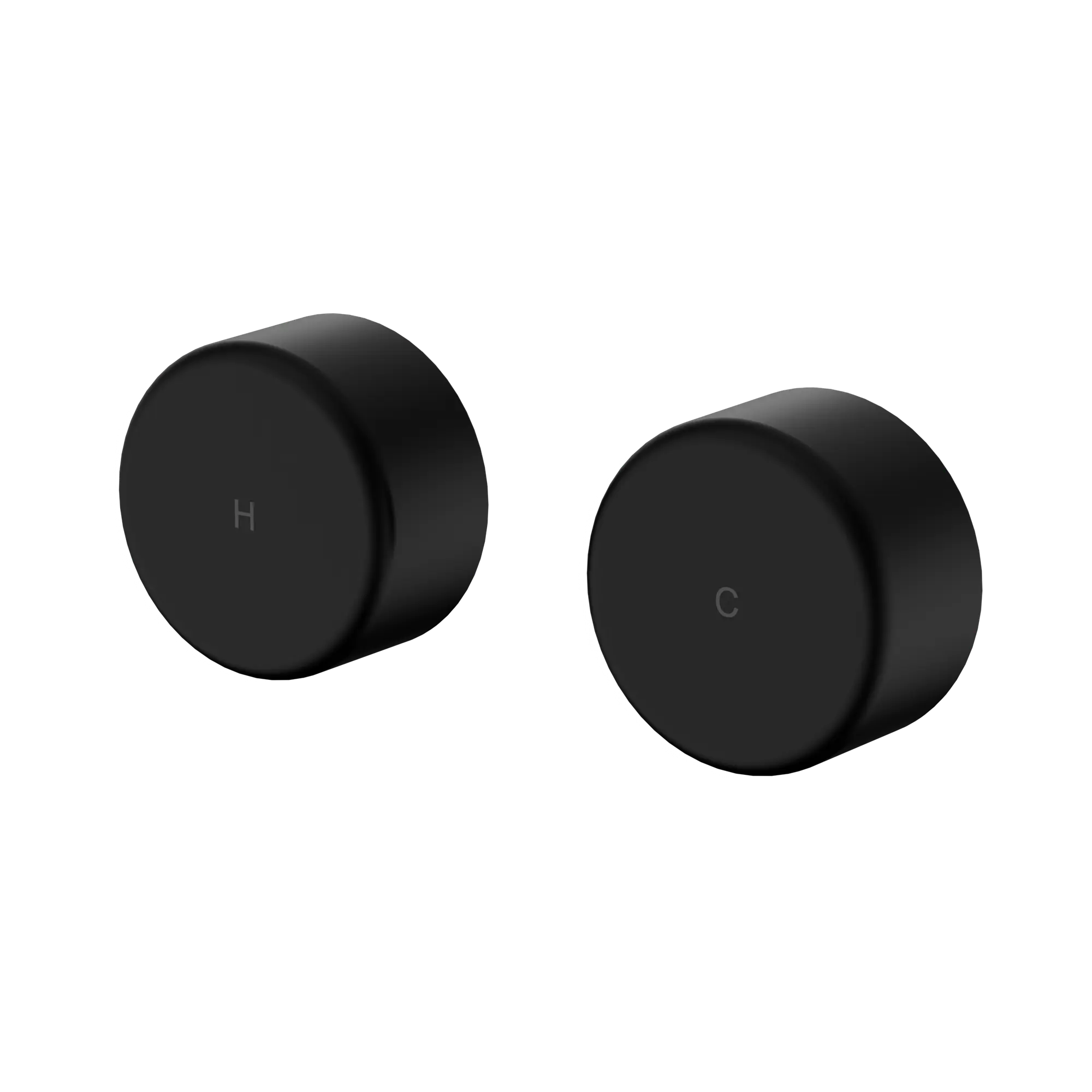 24 D010 MB Serenity Wall Top Assembly With Metal Handle Matte Black image 1