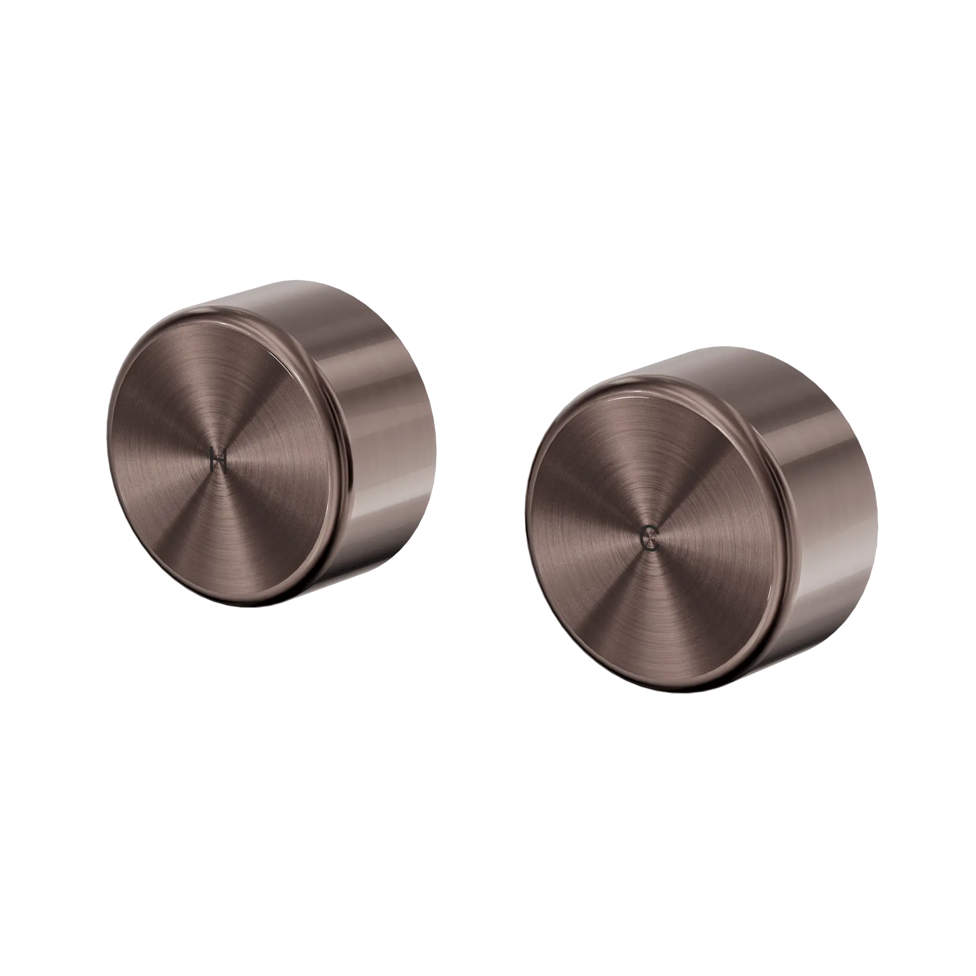 24 D010 BZ Serenity Wall Top Assembly With Metal Handle Brushed Bronze image 1