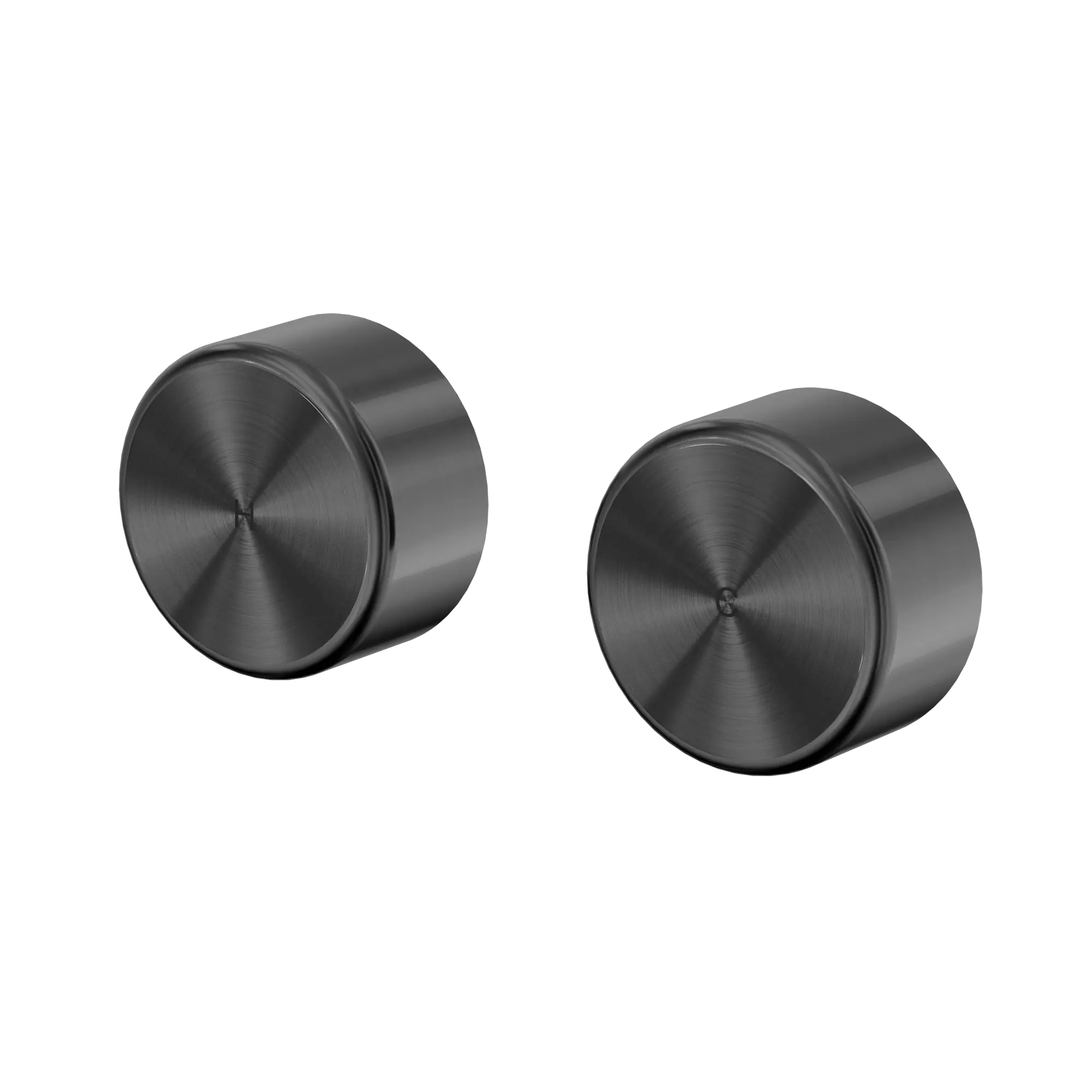 24 D010 GM Serenity Wall Top Assembly With Metal Handle Gun Metal image 1