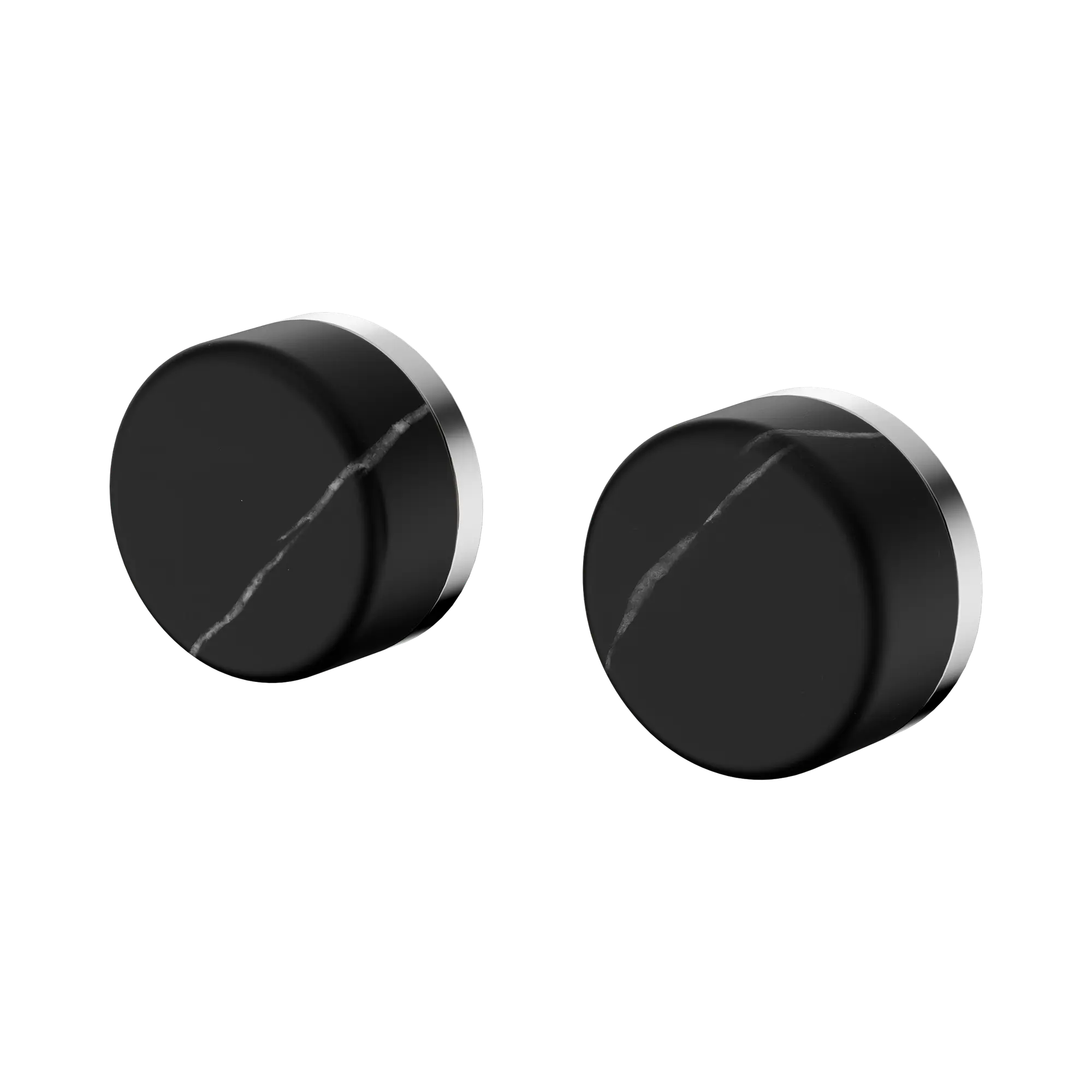 24 D116 CH Serenity Wall Top Assembly With Marquina Black Handle Chrome image 1