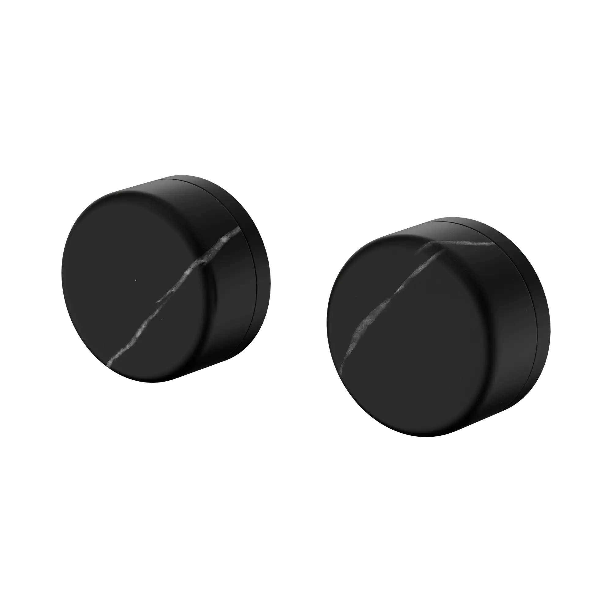 24 D116 MB Serenity Wall Top Assembly With Marquina Black Handle Matte Black image 1