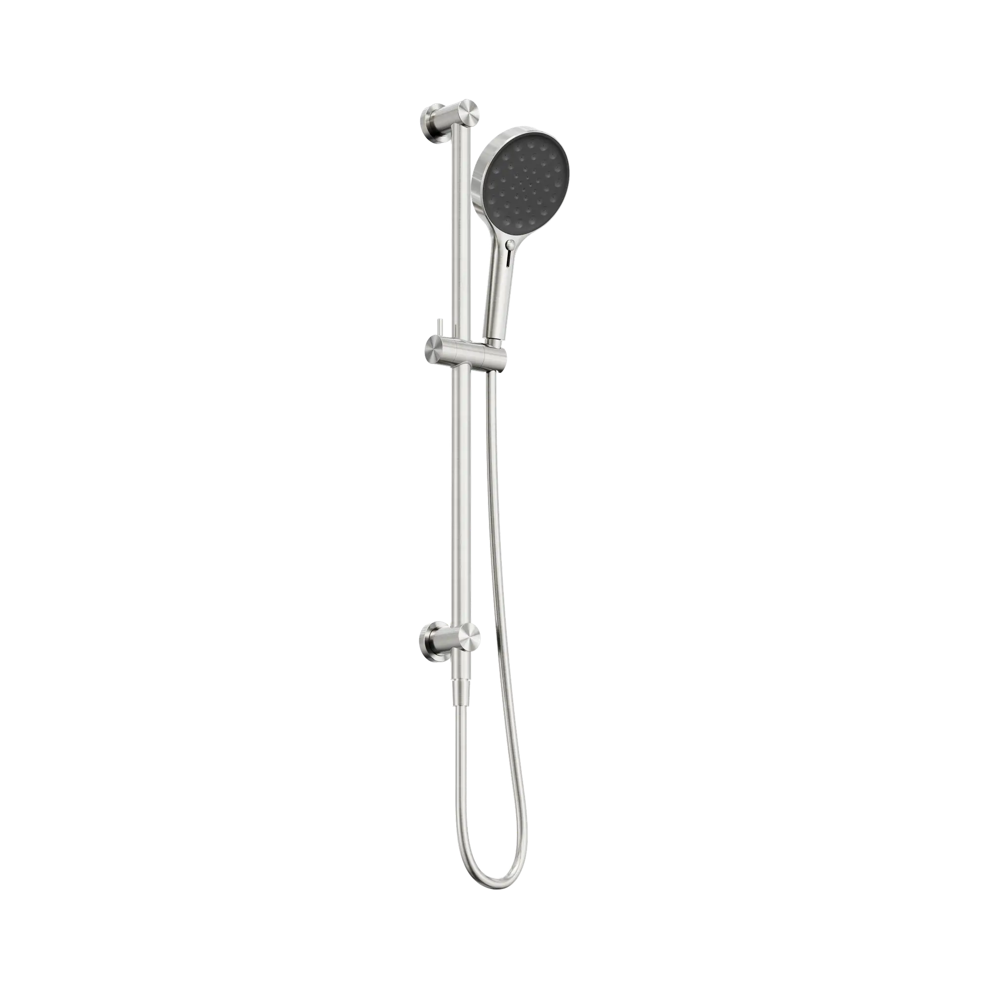 24 D072 BN Serenity Rail Shower Brushed Nickel image 1