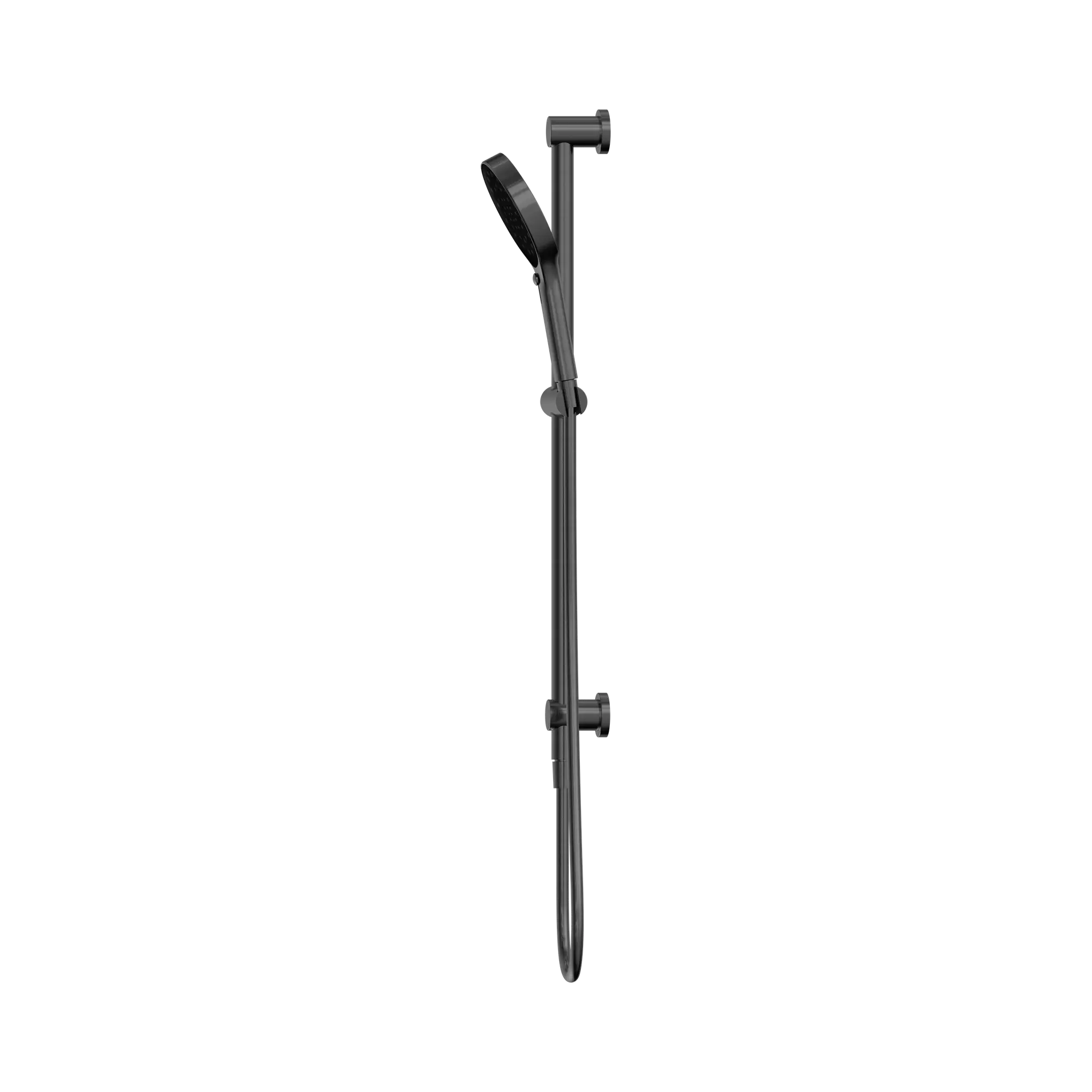 24 D072 GM Serenity Rail Shower Gun Metal image 3