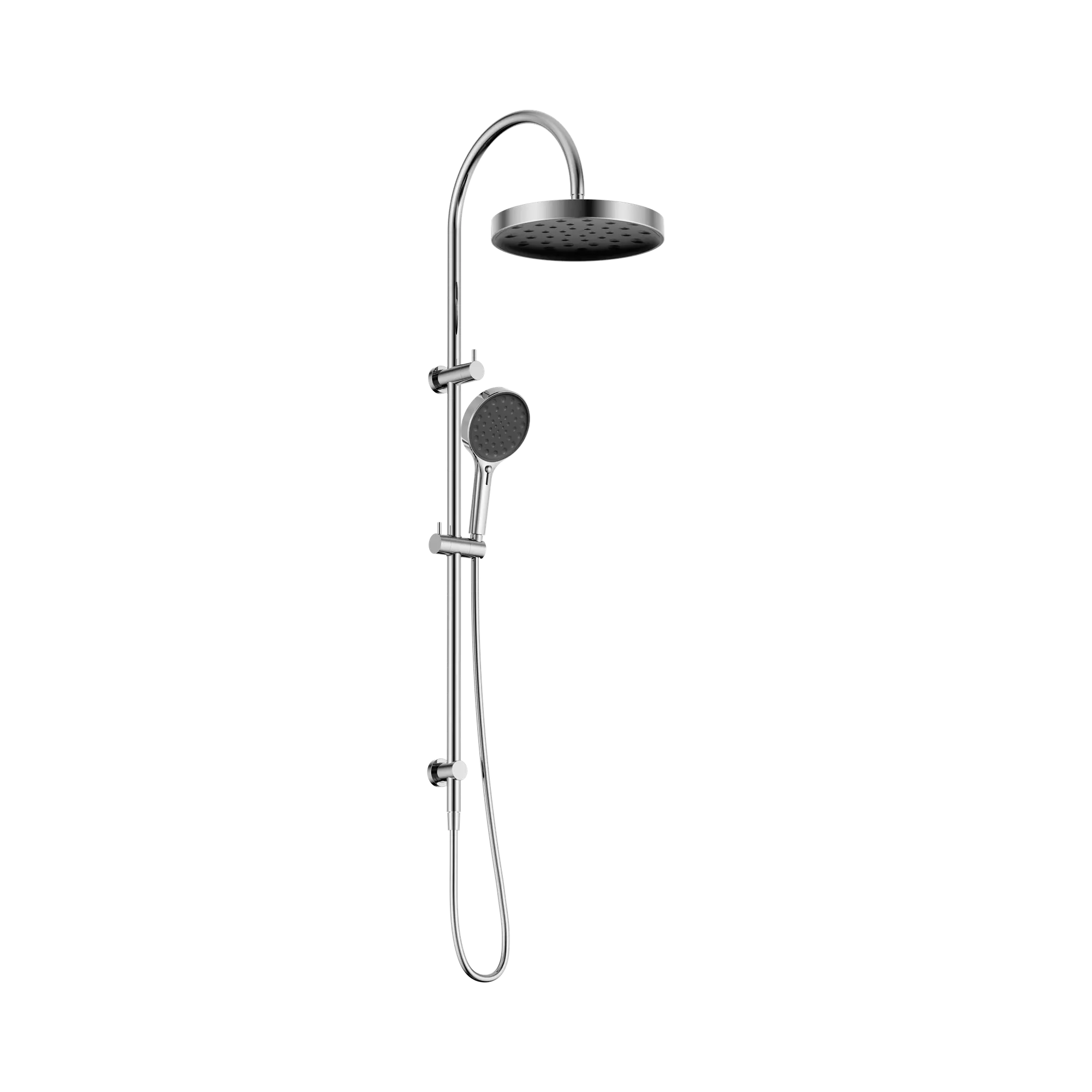 24 D073 CH Serenity Twin Shower Chrome image 1