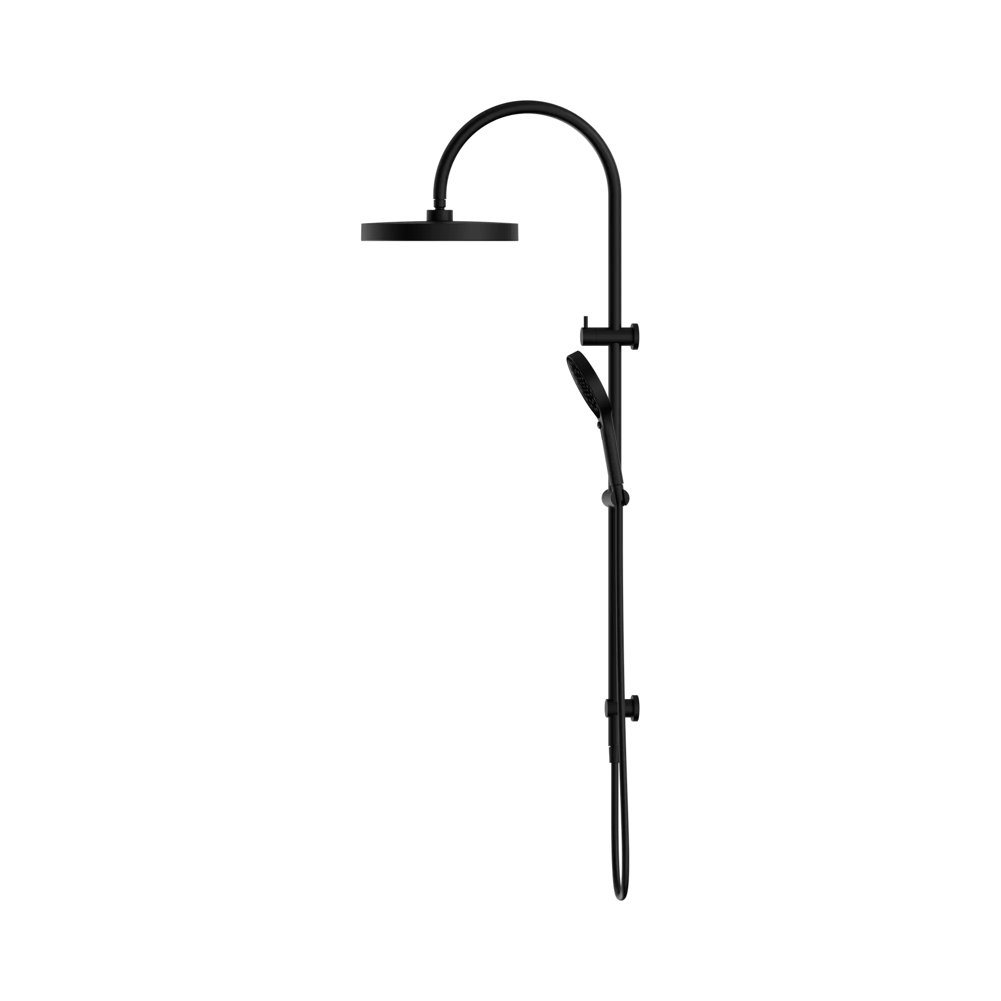 24 D073 MB Serenity Twin Shower Matte Black image 3