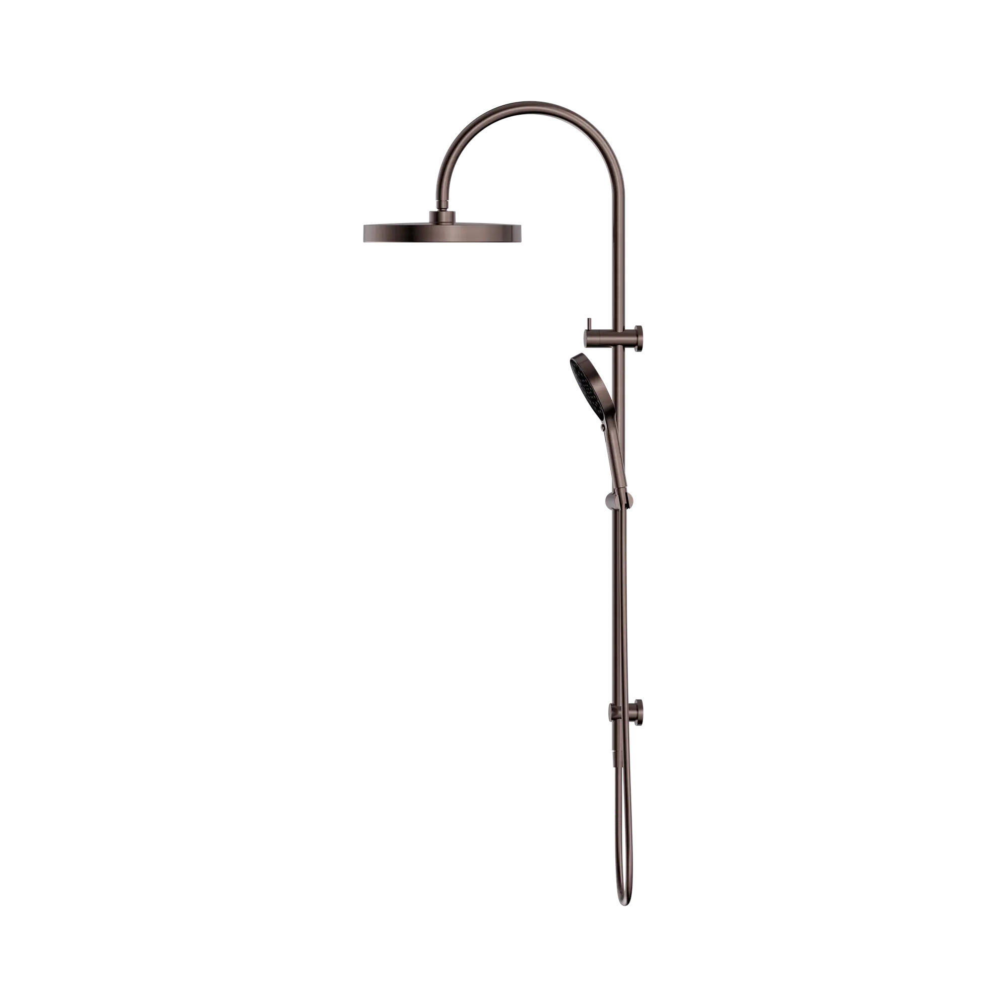 24 D073 BZ Serenity Twin Shower Brushed Bronze image 3