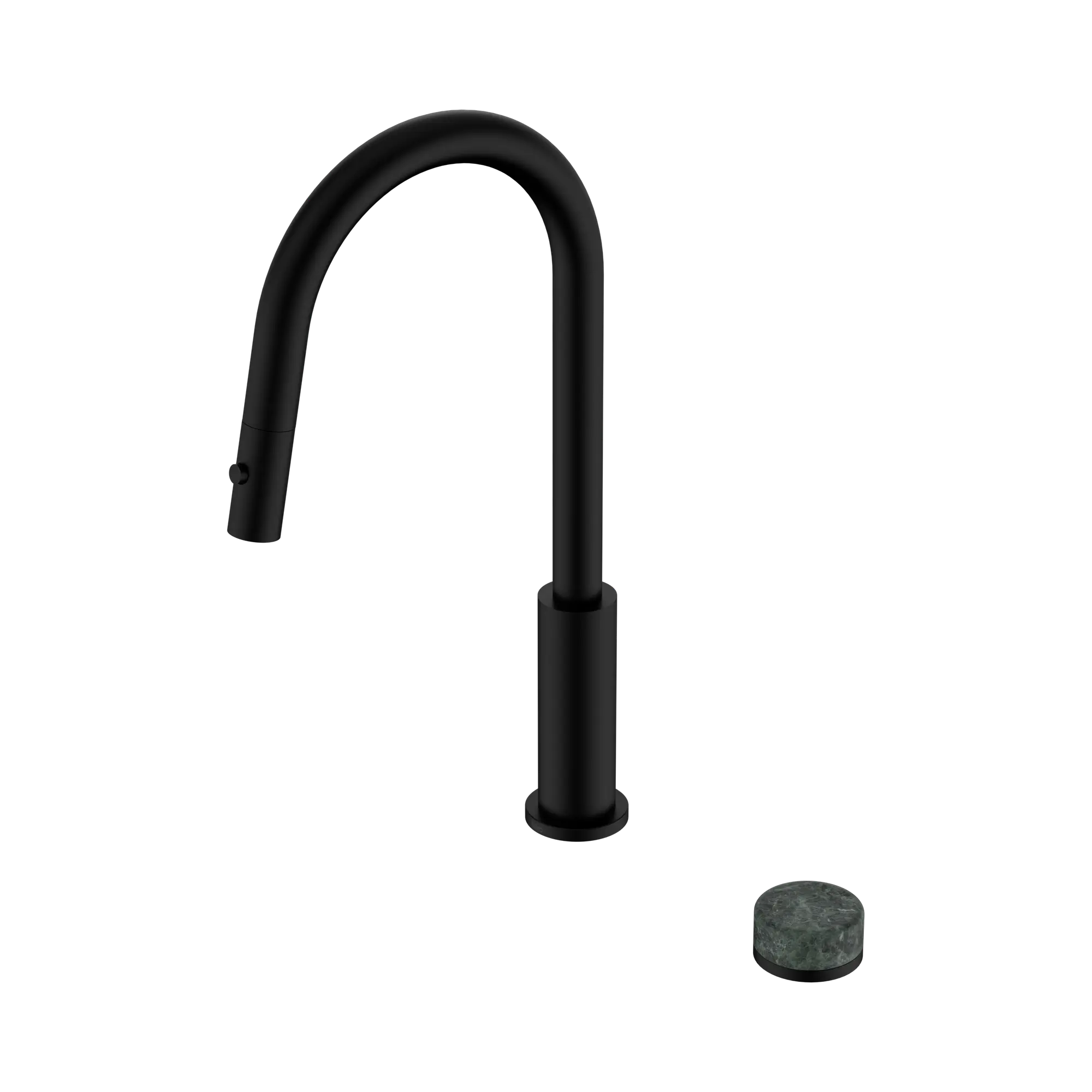 24 E056 MB Serenity Progressive pull out kitchen Set With Verde Alpi Handle Matte Black image 1