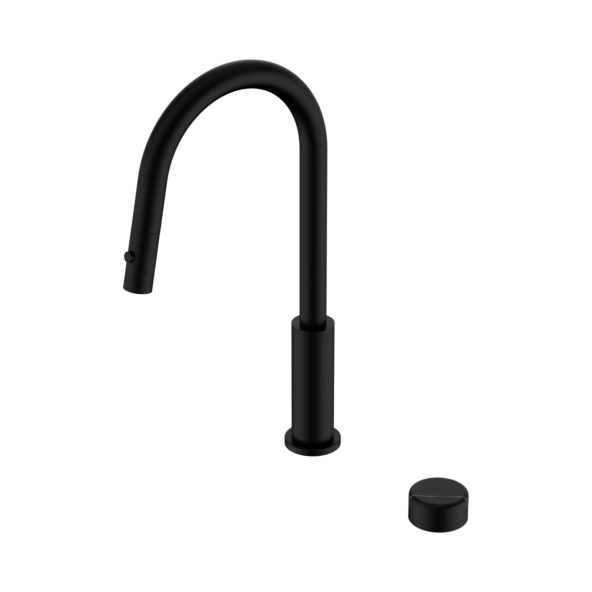 24 E137 MB Serenity Progressive pull out kitchen Set With Marquina Black Handle Matte Black image 1