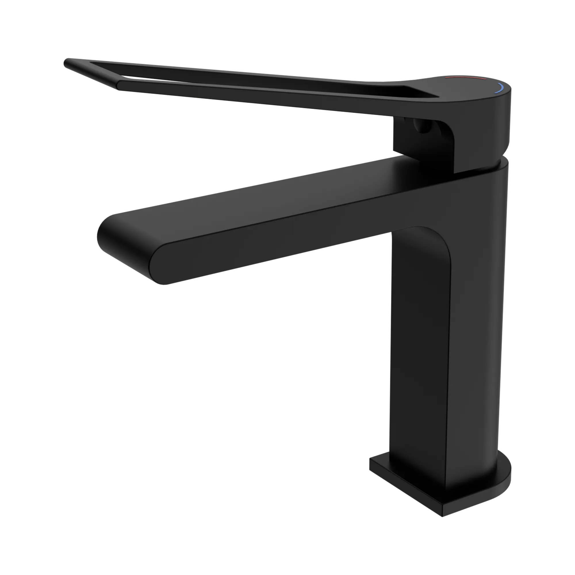 NR321502a MB Bianca Care Basin Mixer Matte Black image 1