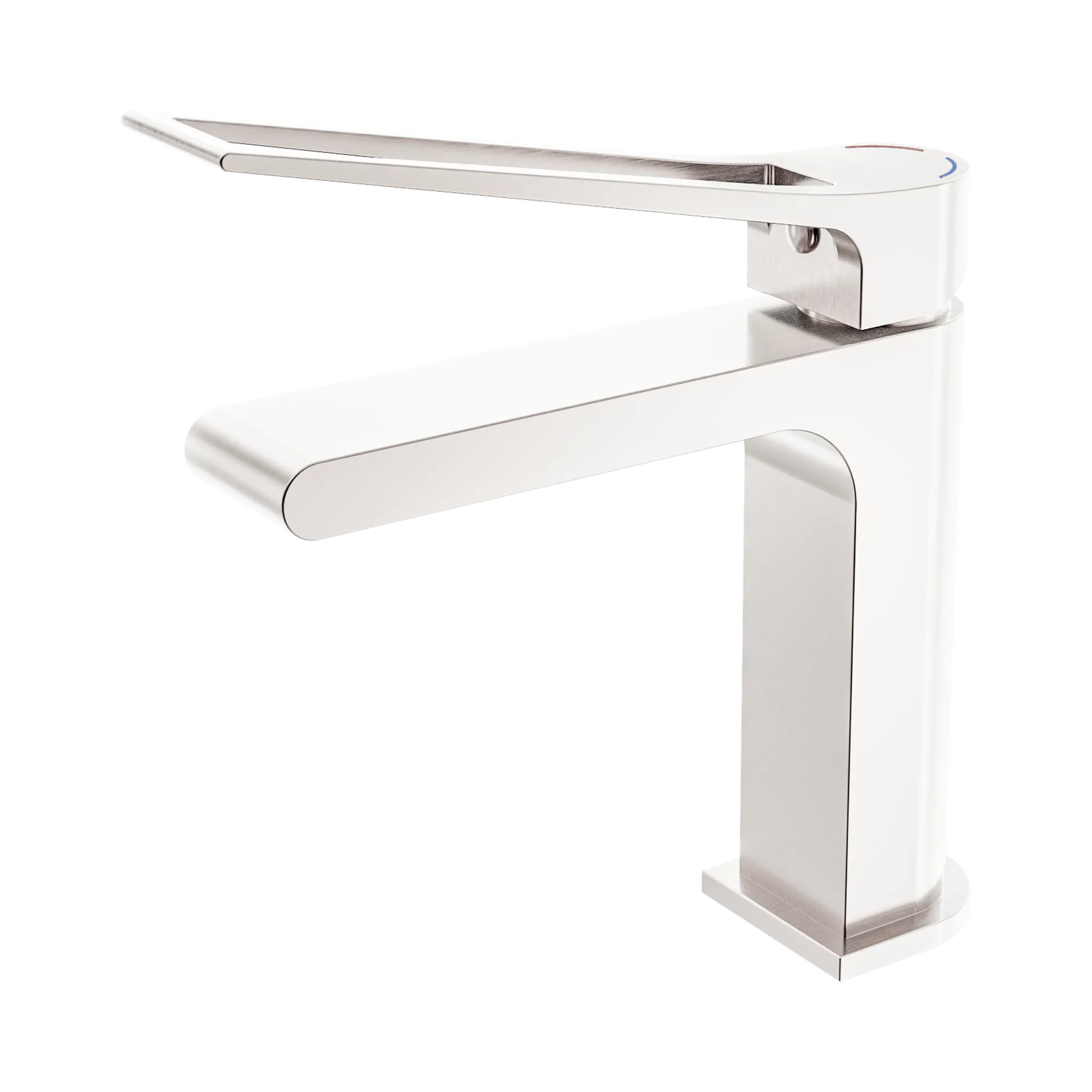 NR321502a BN Bianca Care Basin Mixer Brushed Nickel image 1