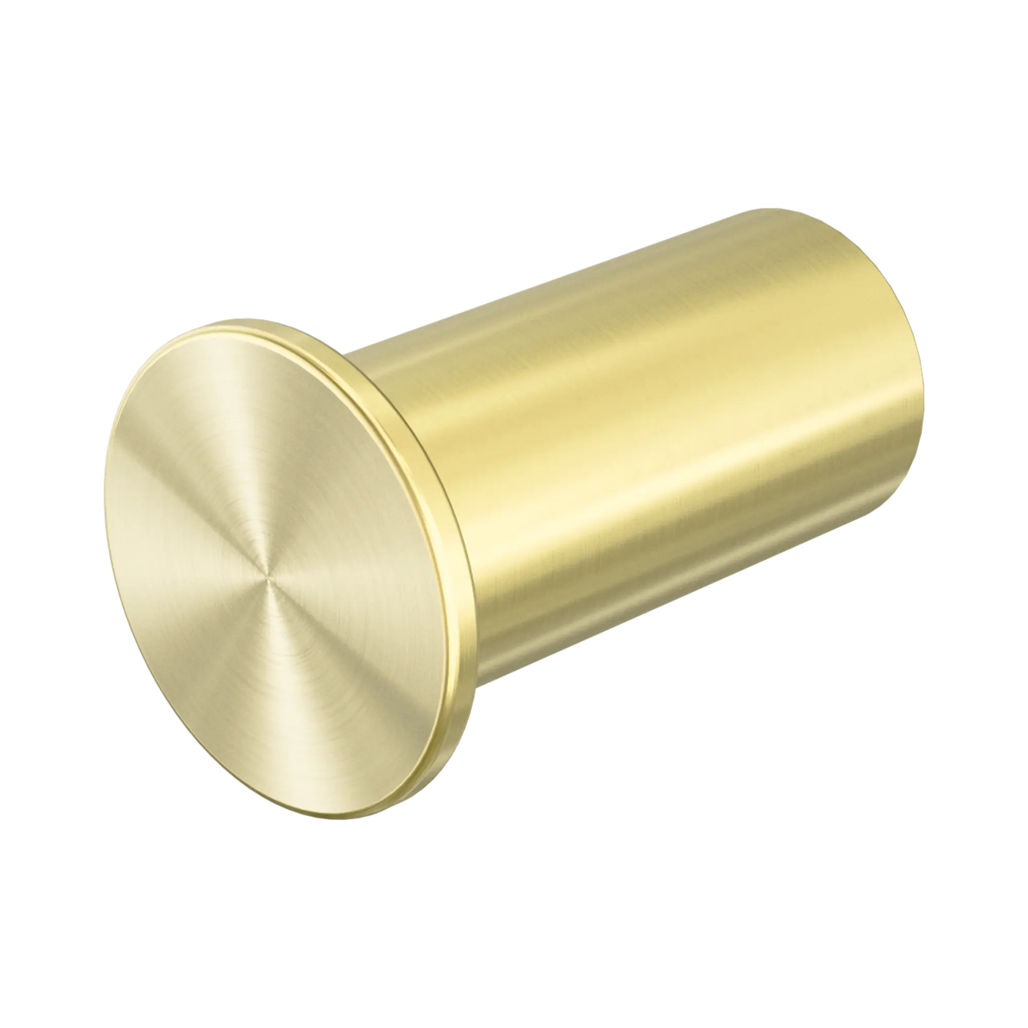 NR1982b BG Mecca Robe Hook Slim Brushed Gold image 1