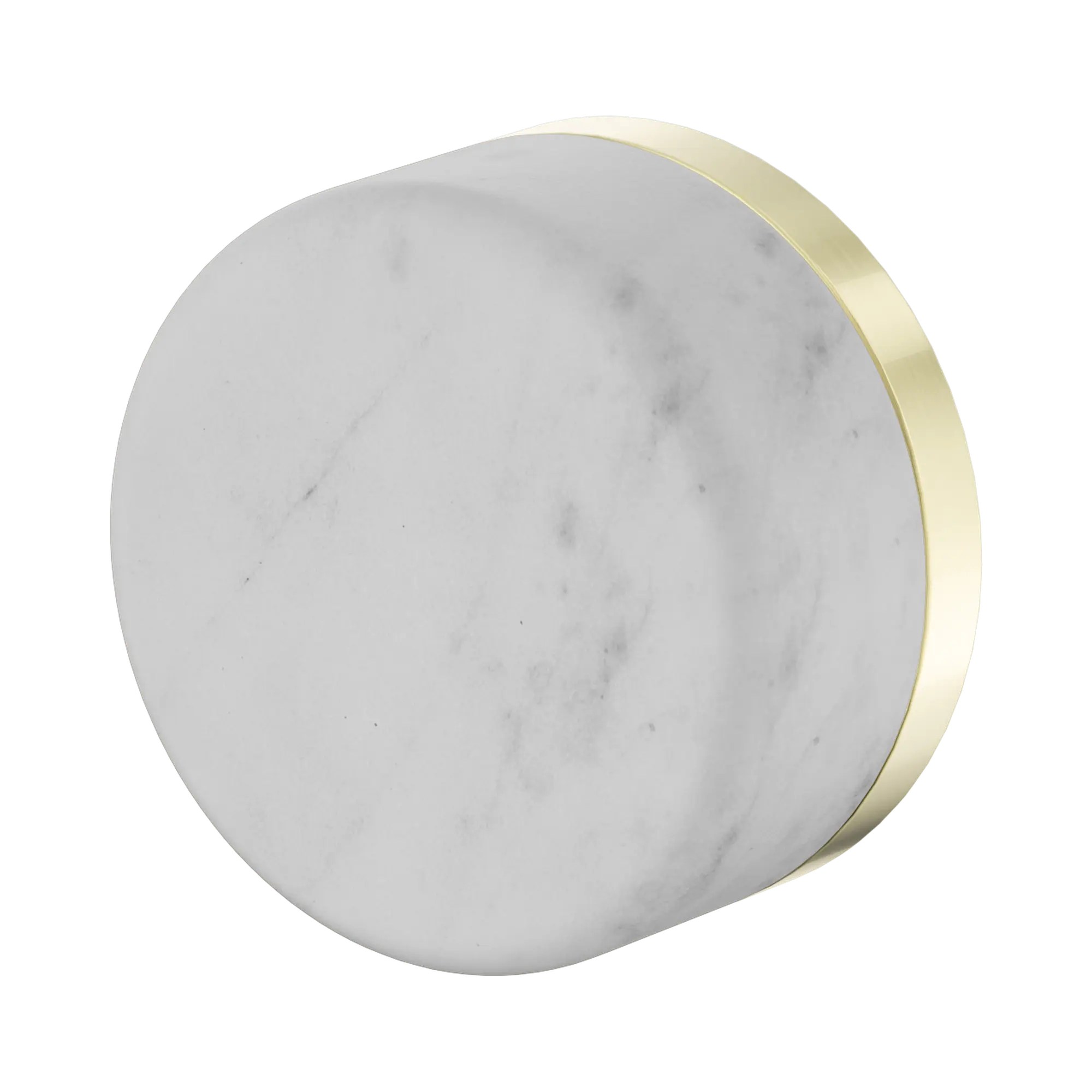 24 E001 BG Serenity Progressive Shower Mixer With Carrara Handle Brushed Gold image 1