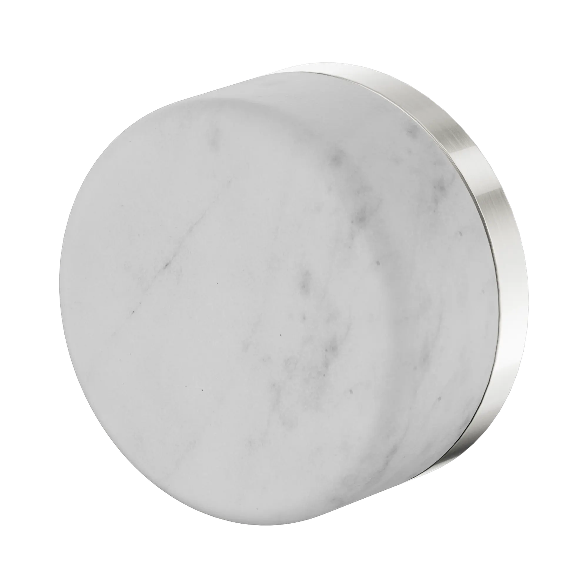 24 E001 BN Serenity Progressive Shower Mixer With Carrara Handle Brushed Nickel image 1