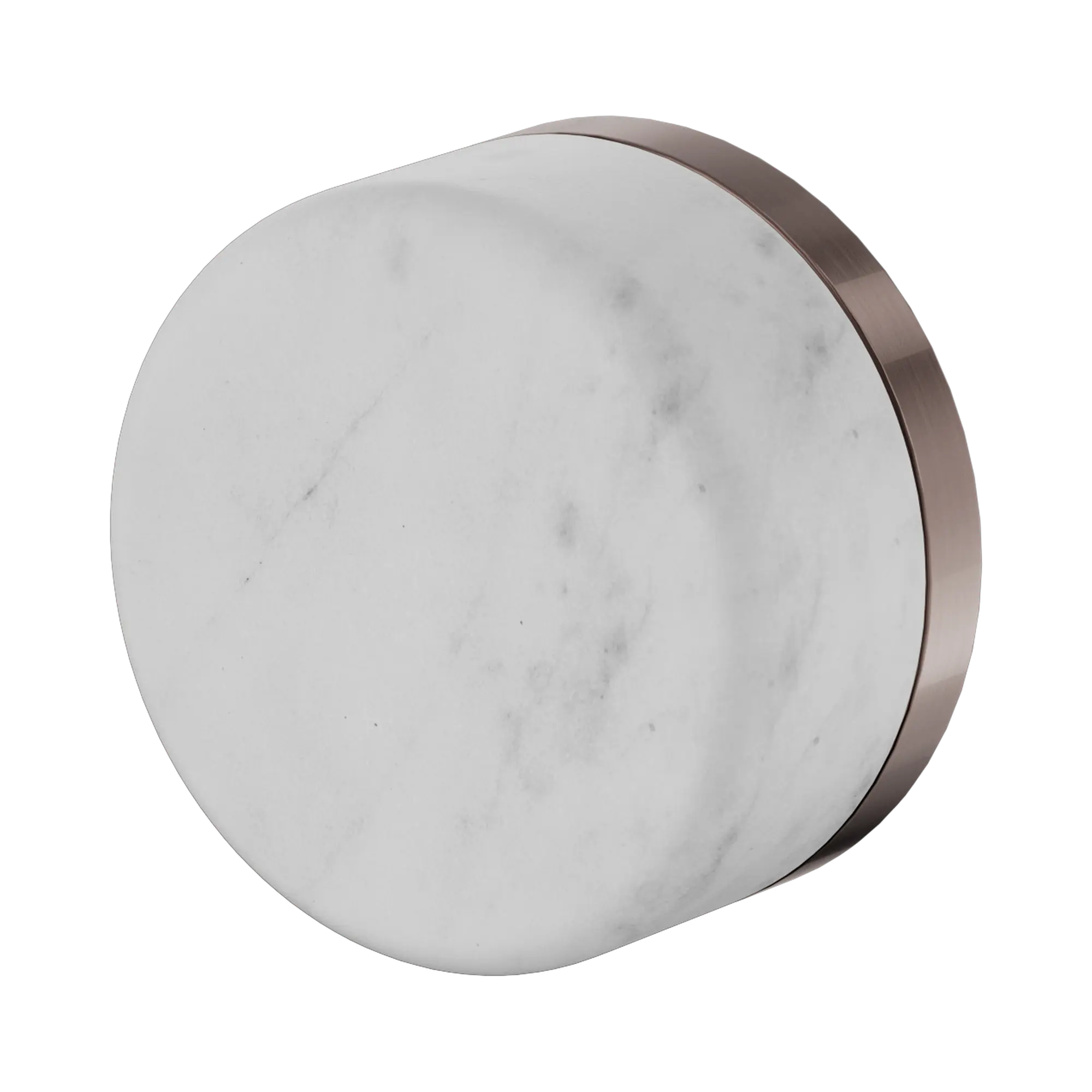 24 E001 BZ Serenity Progressive Shower Mixer With Carrara Handle Brushed Bronze image 1