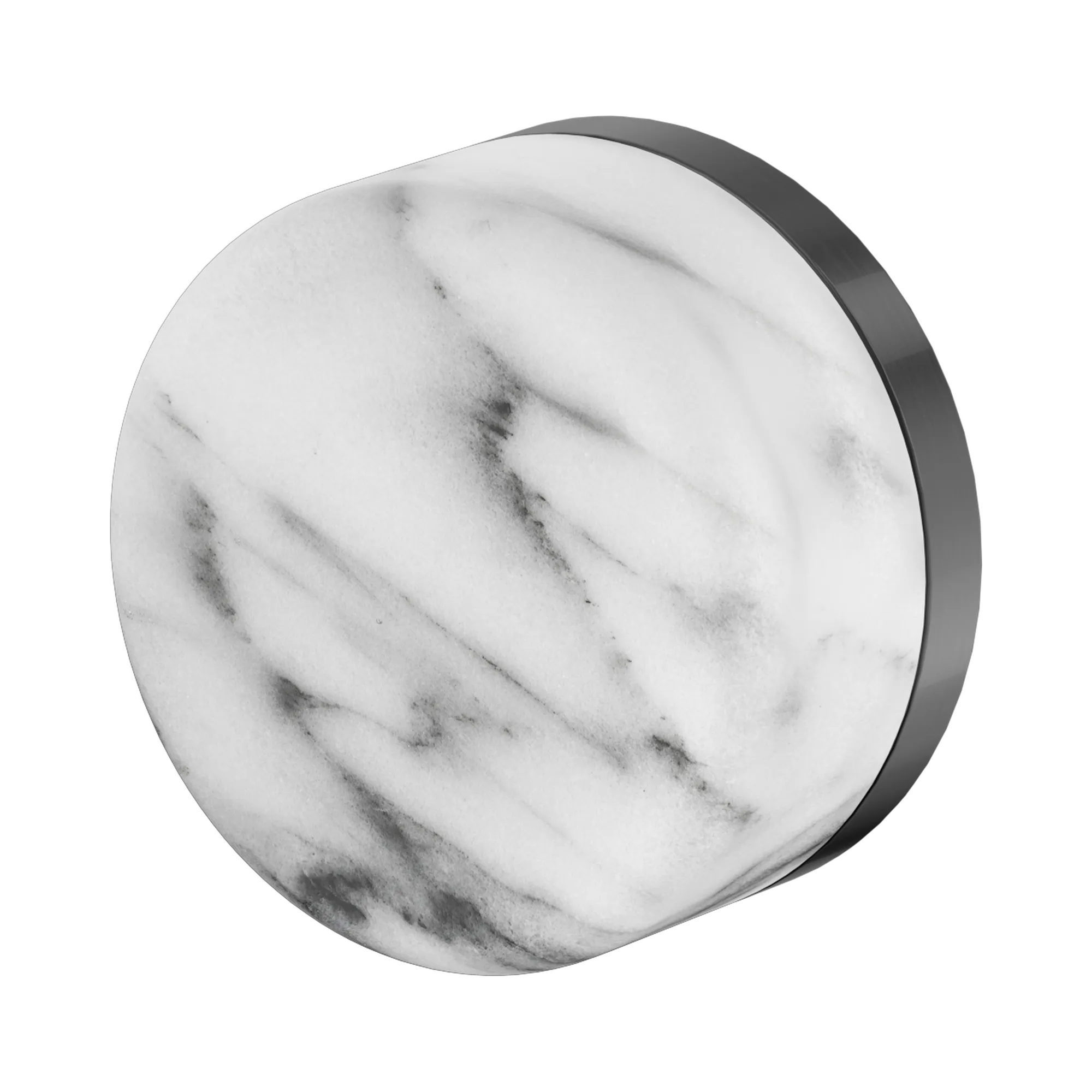 24 E004 GM Serenity Progressive Shower Mixer With Arabescato Corchia Handle Gun Metal image 1